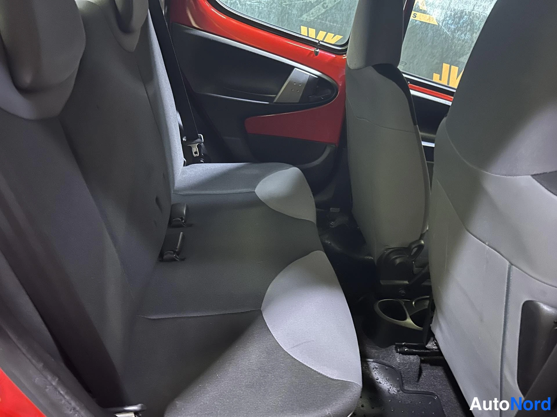 Red Citroen C1 2012, rear seats, photo 11