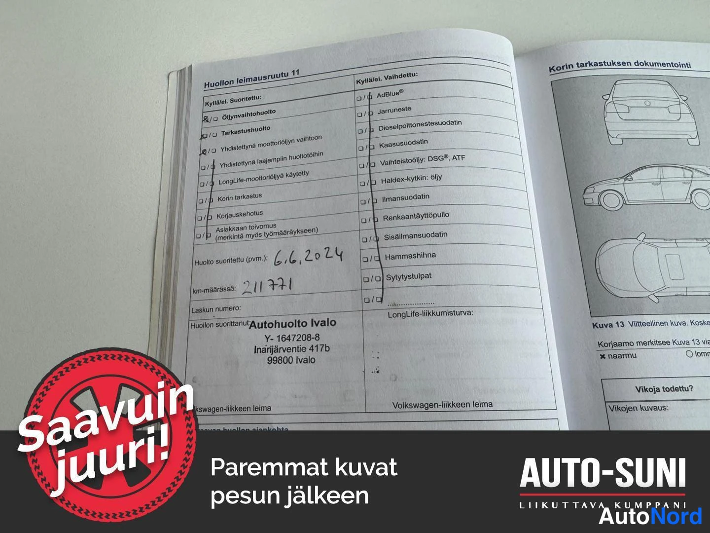Ruskea Volkswagen Tiguan 2014, asiakirja, kuva 22