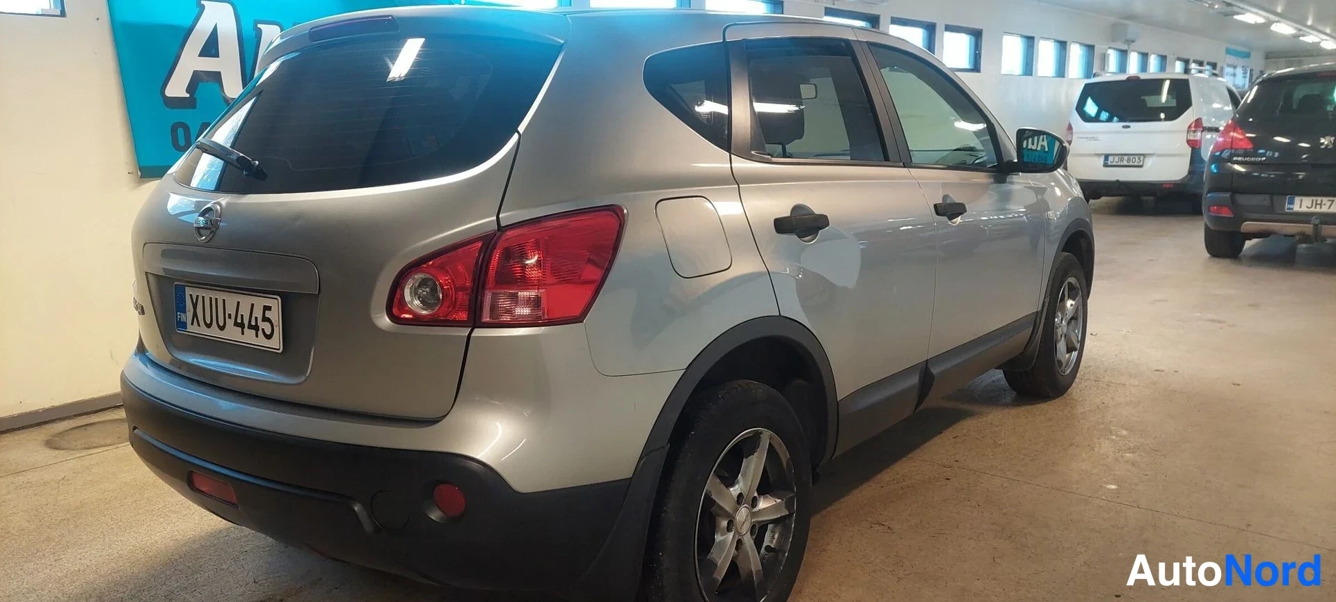 Hopea Nissan Qashqai 2009, takaviisto, kuva 3