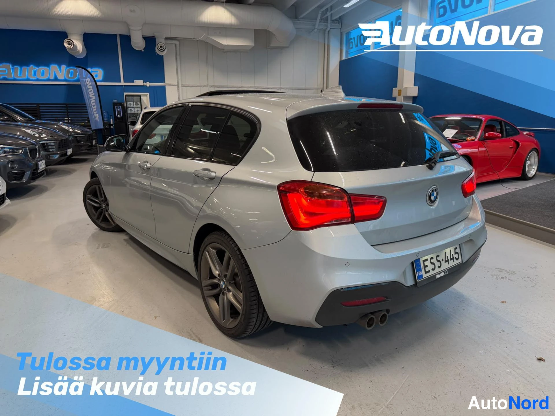 Hopea BMW 120d xDrive 2017, takaviisto, kuva 2