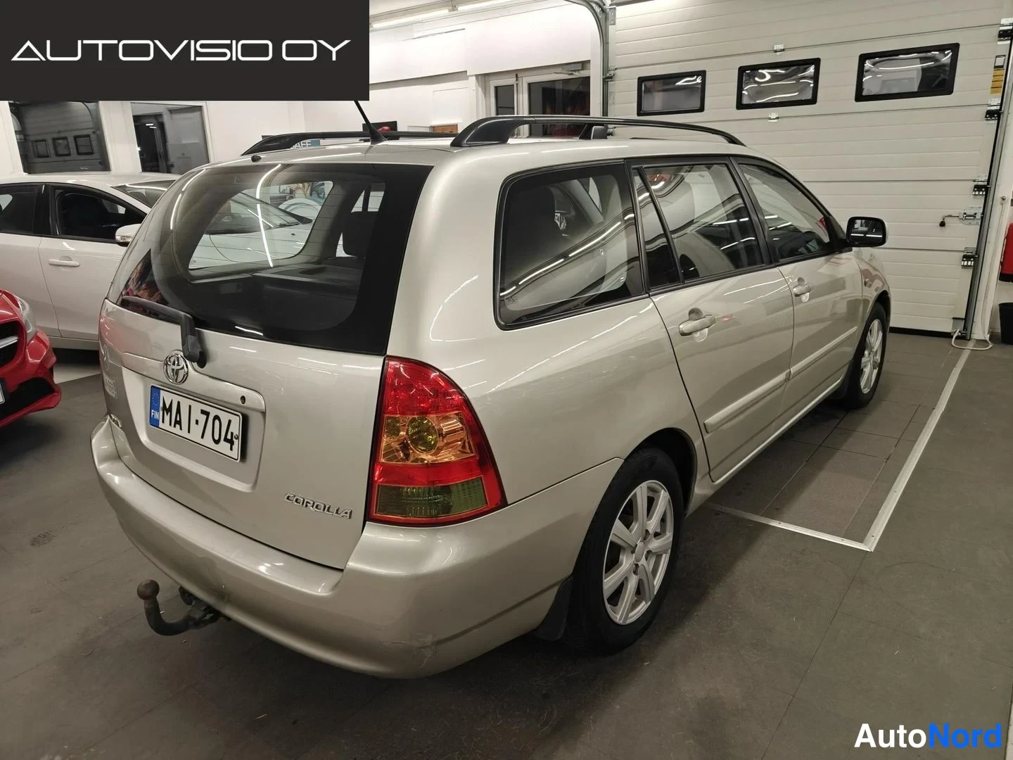 Hopea Toyota Corolla 2006, takaviisto, kuva 3