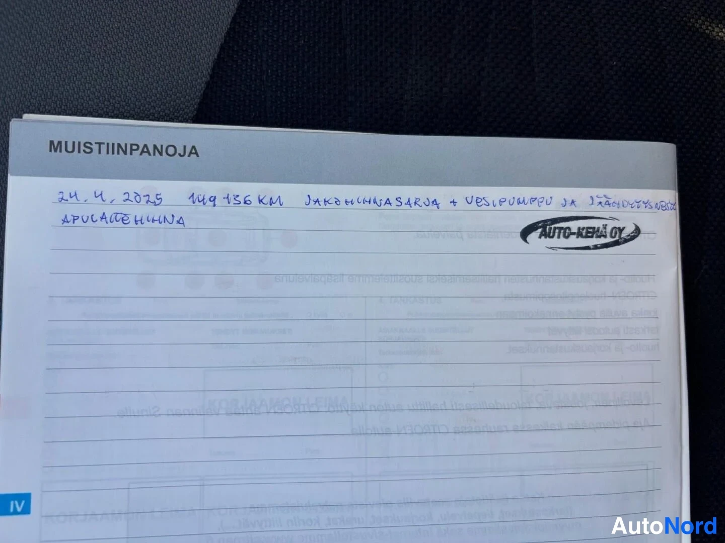 Brun Citroen Grand C4 Picasso 2015, dokument, bild 19