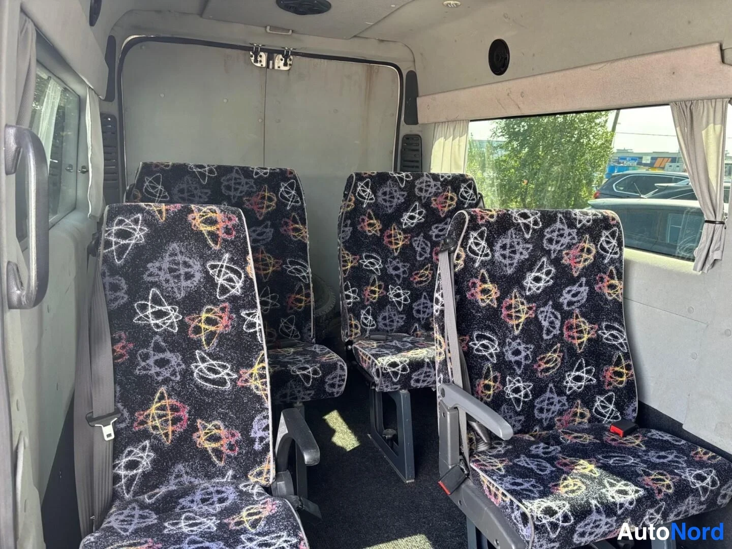 Vit Fiat Ducato 2010, baksäten, bild 12