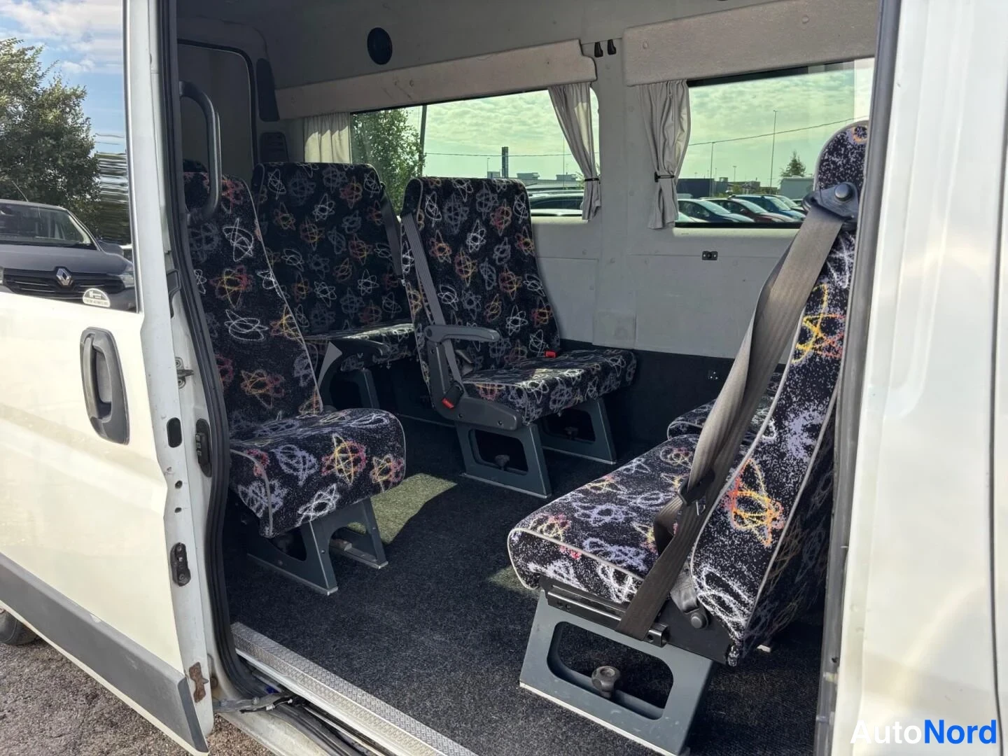 Vit Fiat Ducato 2010, baksäten, bild 9