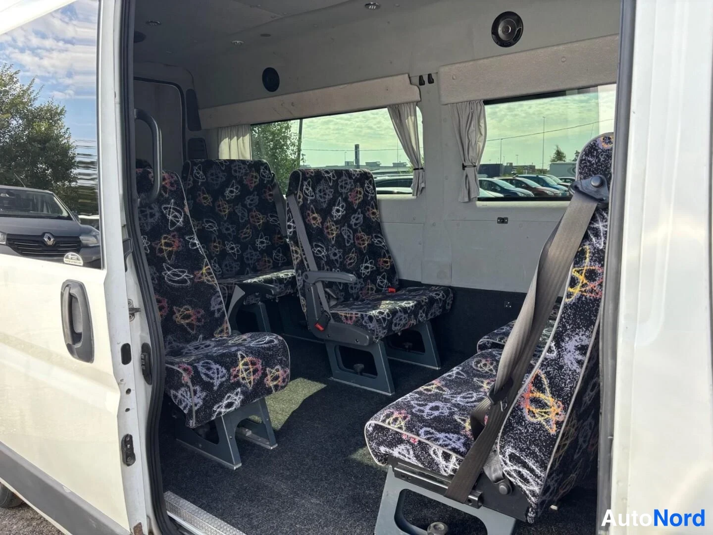 Vit Fiat Ducato 2010, baksäten, bild 10