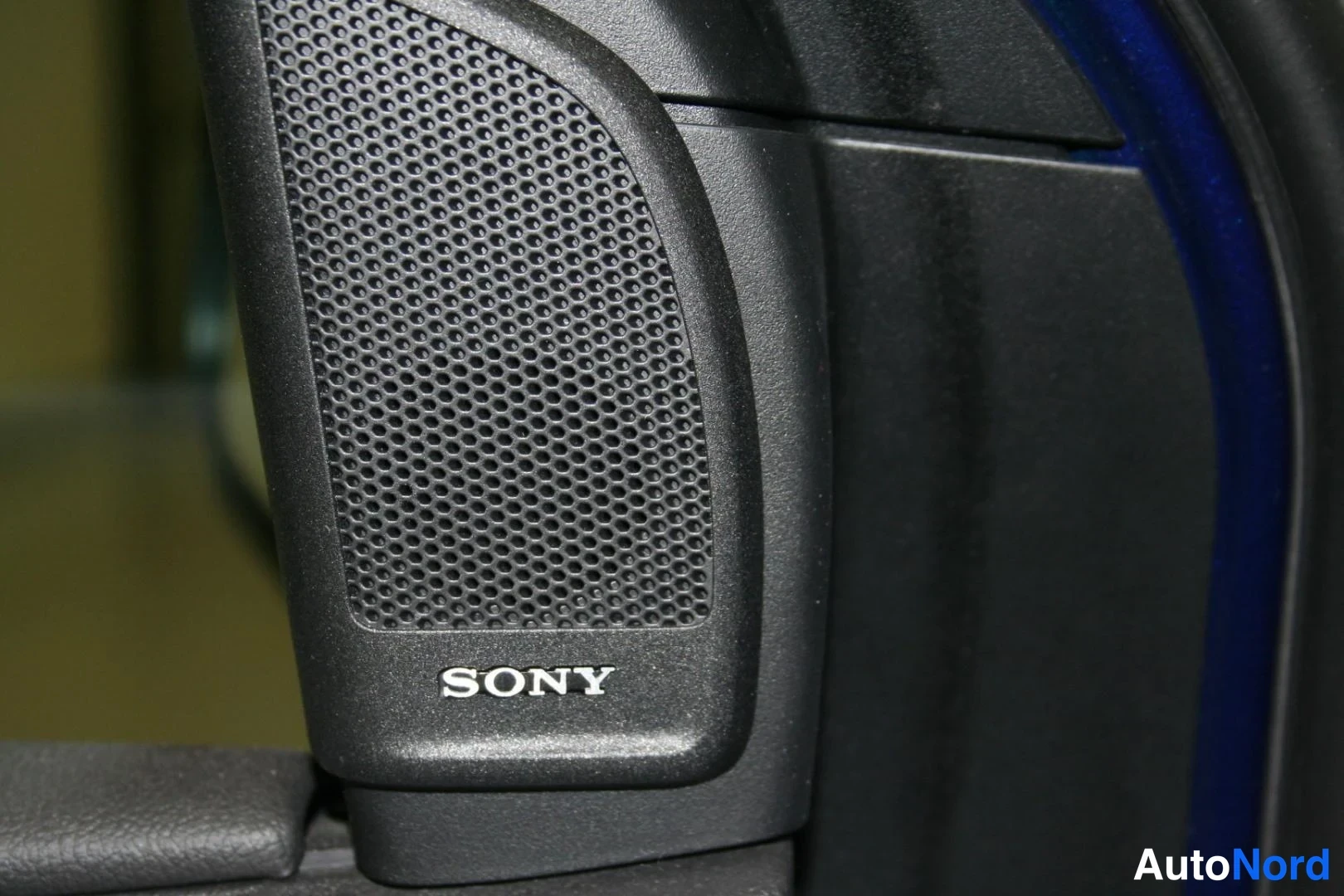 Blå Ford Focus ST 2015, detalj, bild 11