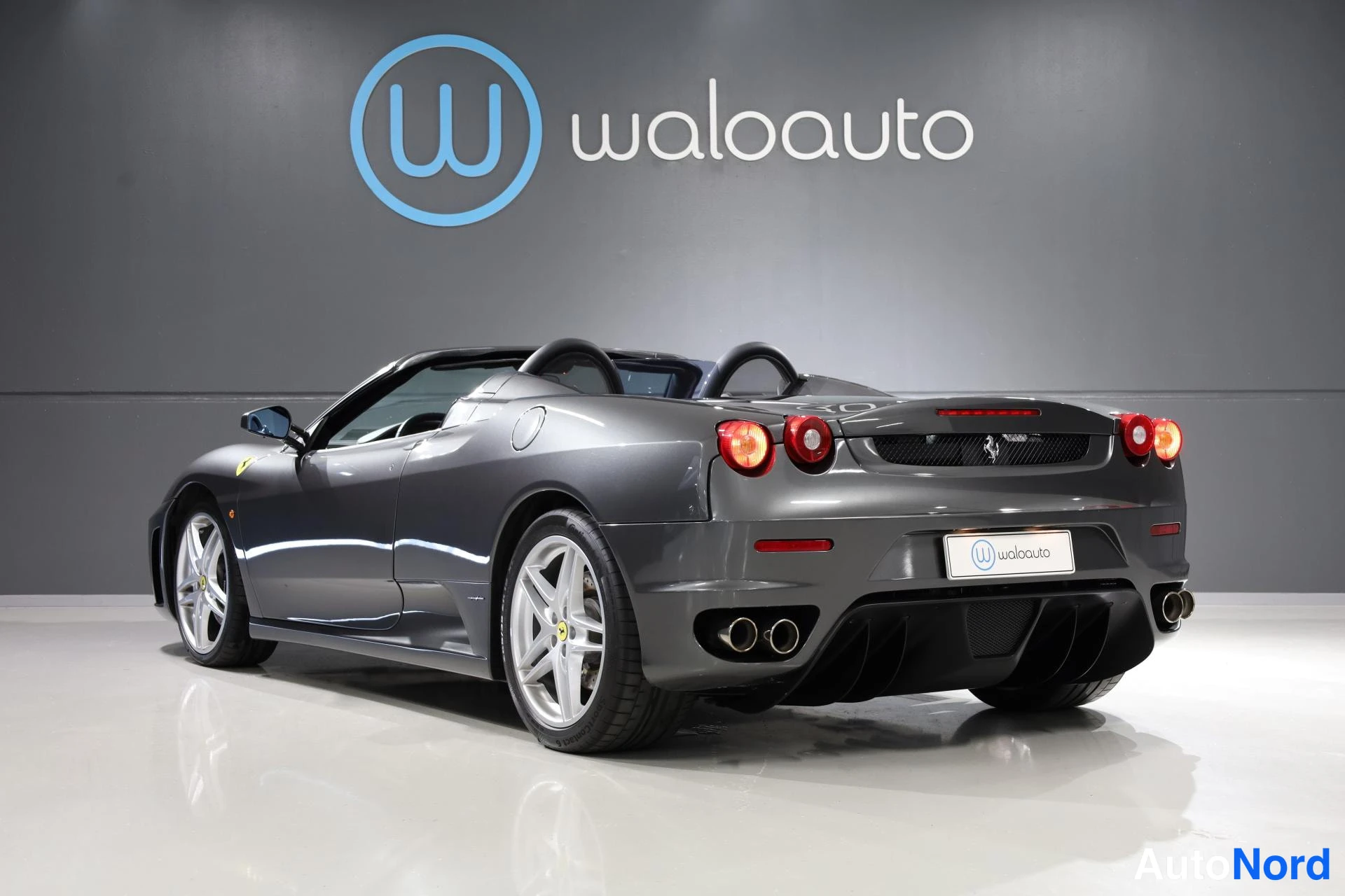 Harmaa Ferrari F430 2005, takaviisto, kuva 8