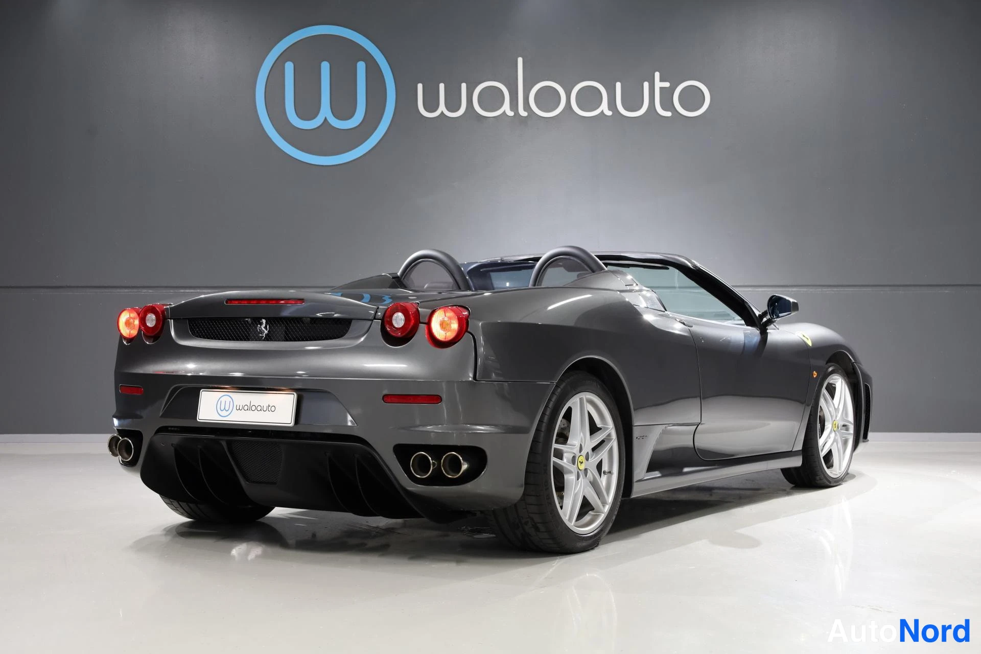 Harmaa Ferrari F430 2005, takaviisto, kuva 9
