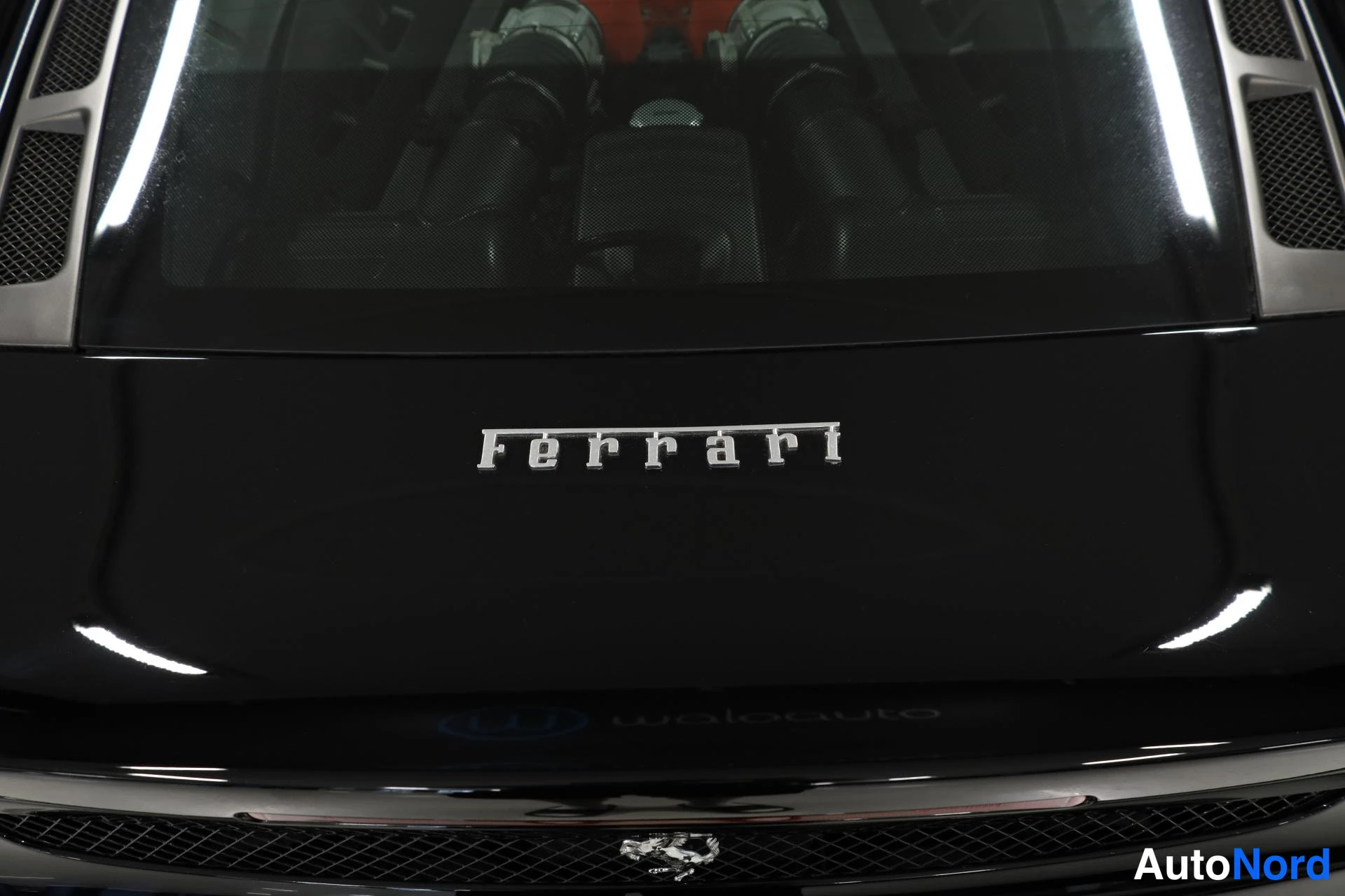 Musta Ferrari F430 2008, yksityiskohta, kuva 24