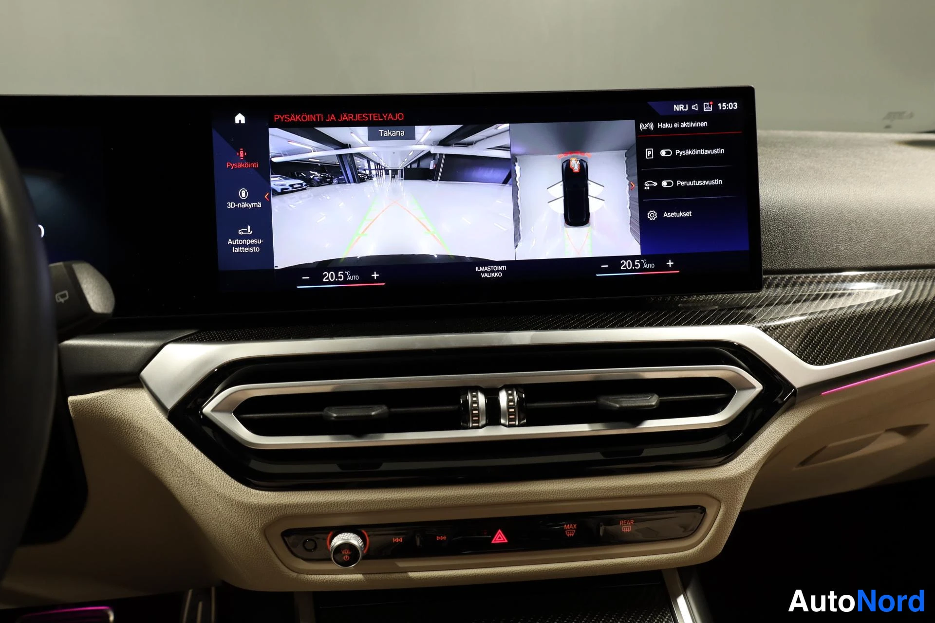 Musta BMW M340i xDrive 2023, yksityiskohta, kuva 23