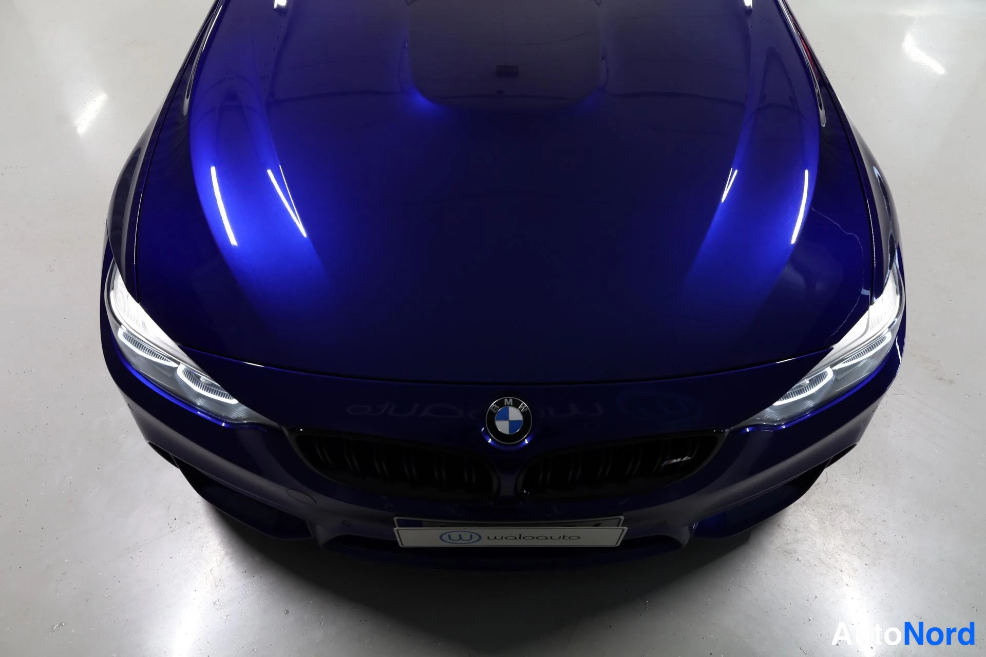 Sininen BMW M4 2017, edestä, kuva 5