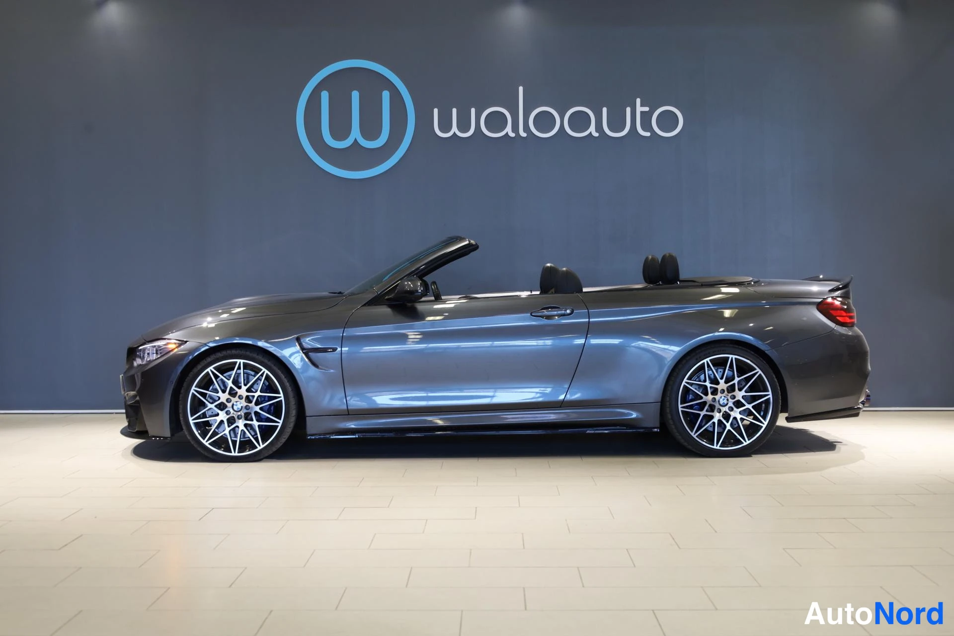 Harmaa BMW M4 2015, sivulta, kuva 5