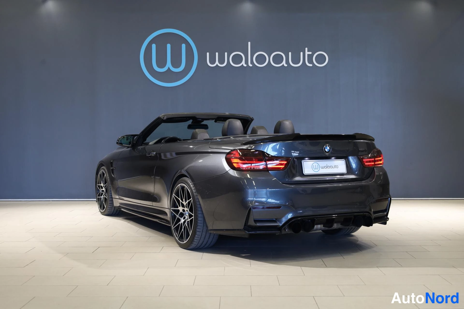 Harmaa BMW M4 2015, takaviisto, kuva 7