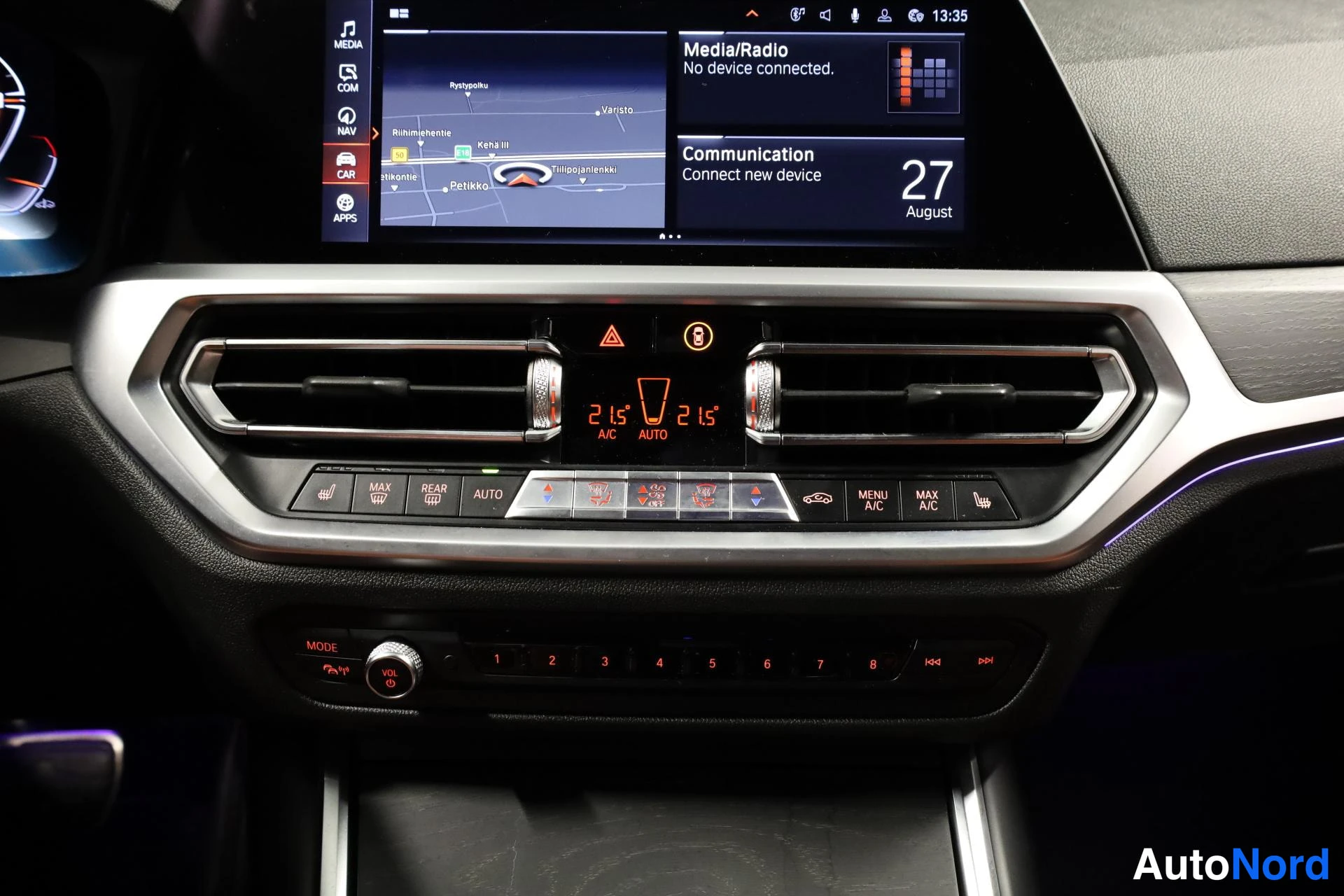 Sininen BMW M340d xDrive 2020, yksityiskohta, kuva 23