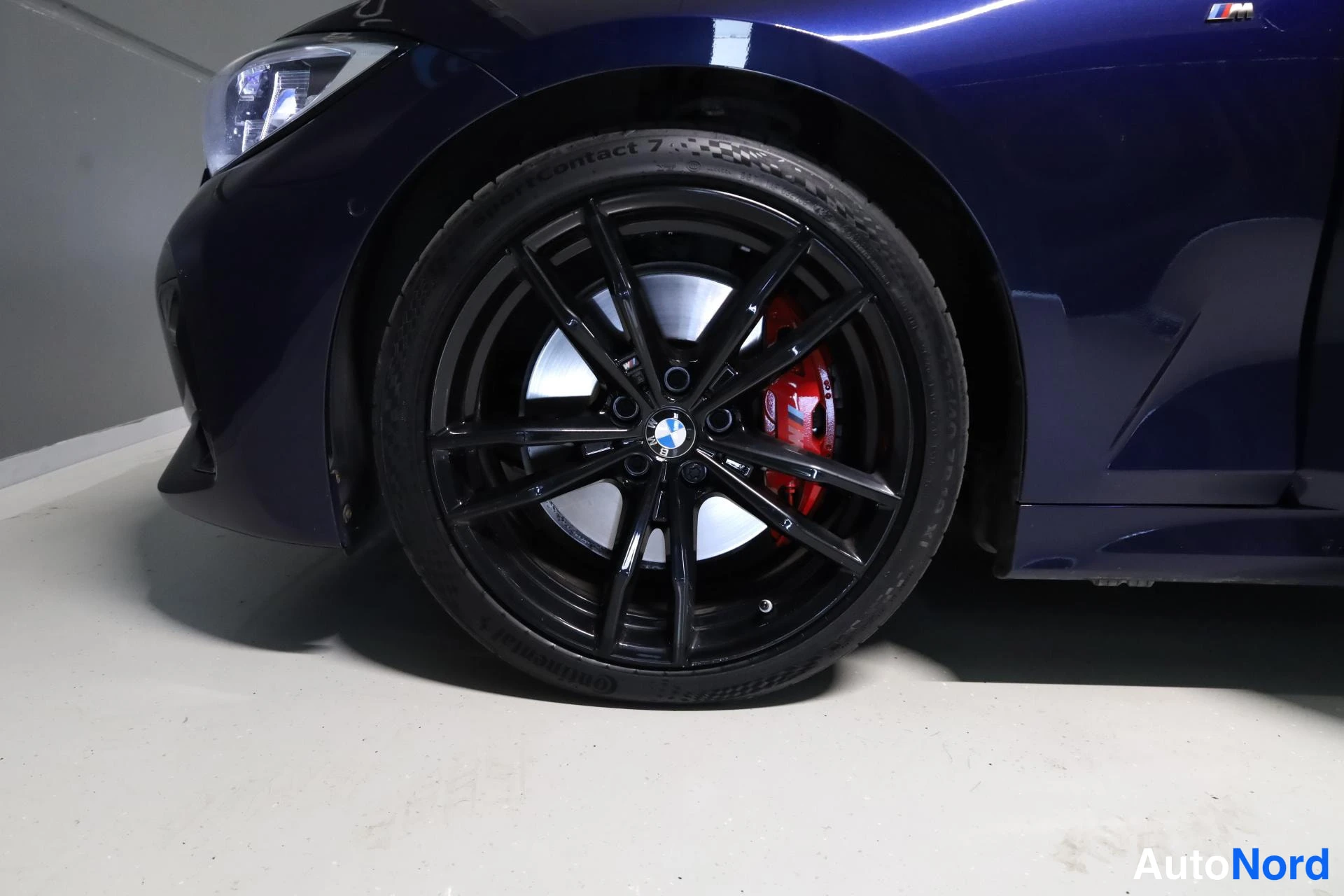 Sininen BMW M340d xDrive 2020, yksityiskohta, kuva 33