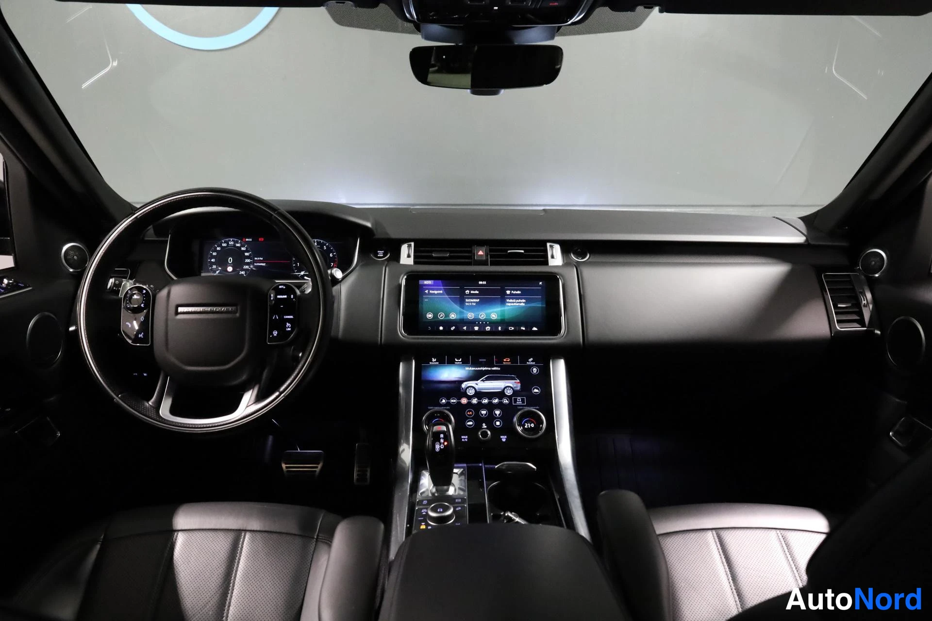 Musta Land Rover Range Rover Sport 2022, ohjaamo, kuva 10