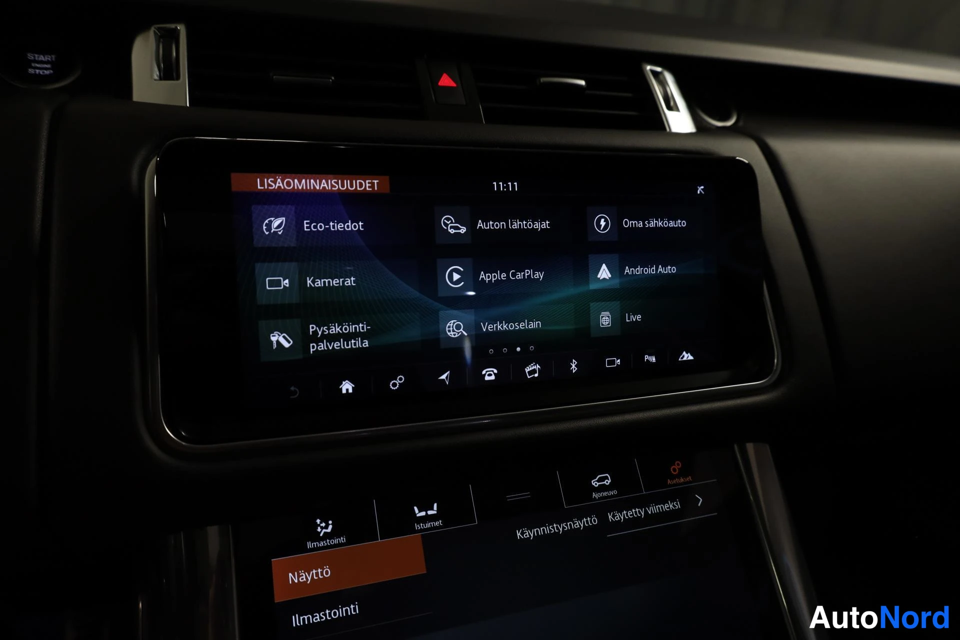 Musta Land Rover Range Rover Sport 2022, yksityiskohta, kuva 26