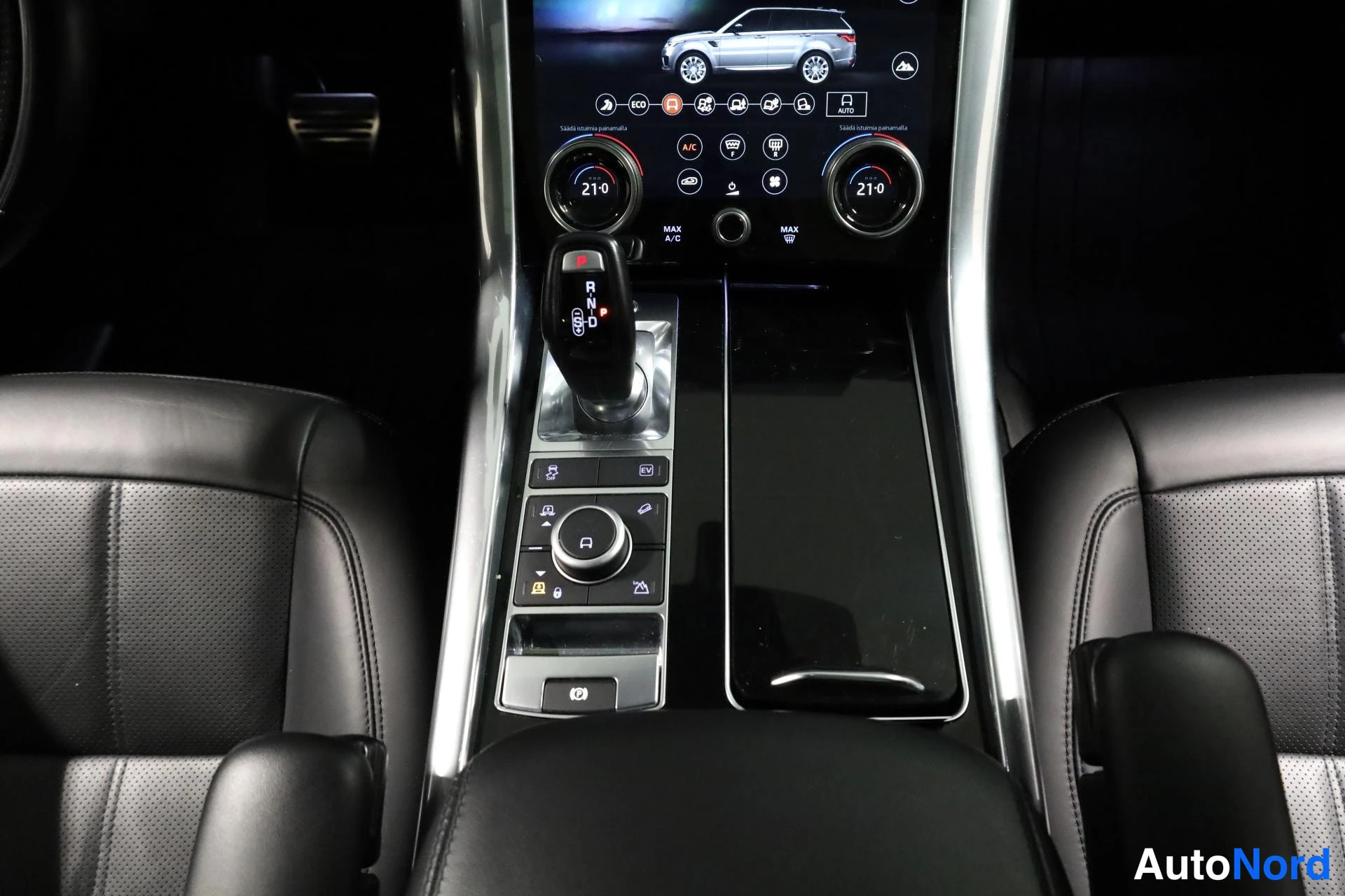 Musta Land Rover Range Rover Sport 2022, ohjaamo, kuva 13