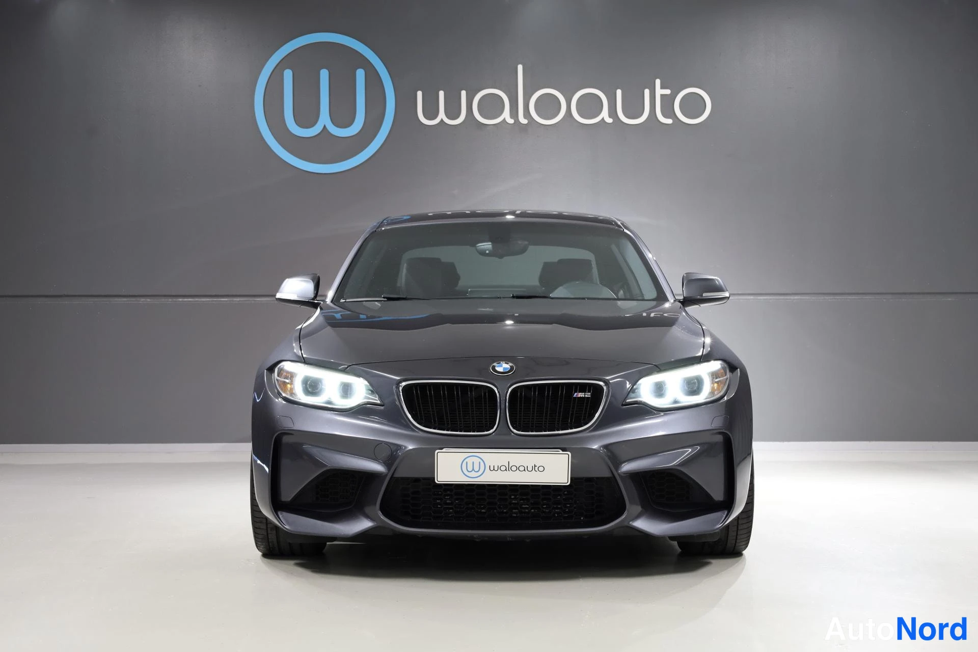 Harmaa BMW M2 2017, edestä, kuva 6