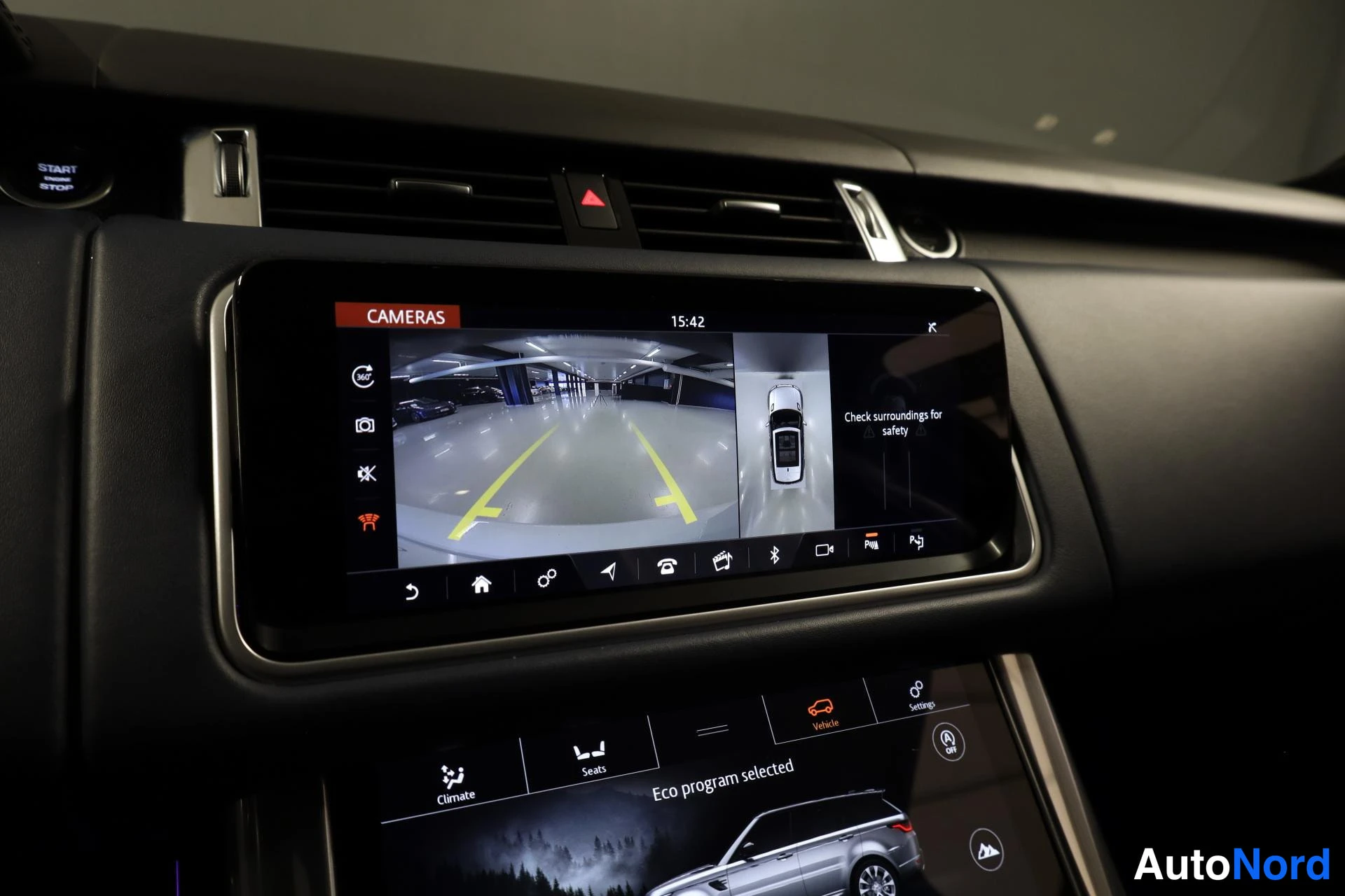 Valkoinen Land Rover Range Rover Sport 2018, yksityiskohta, kuva 22