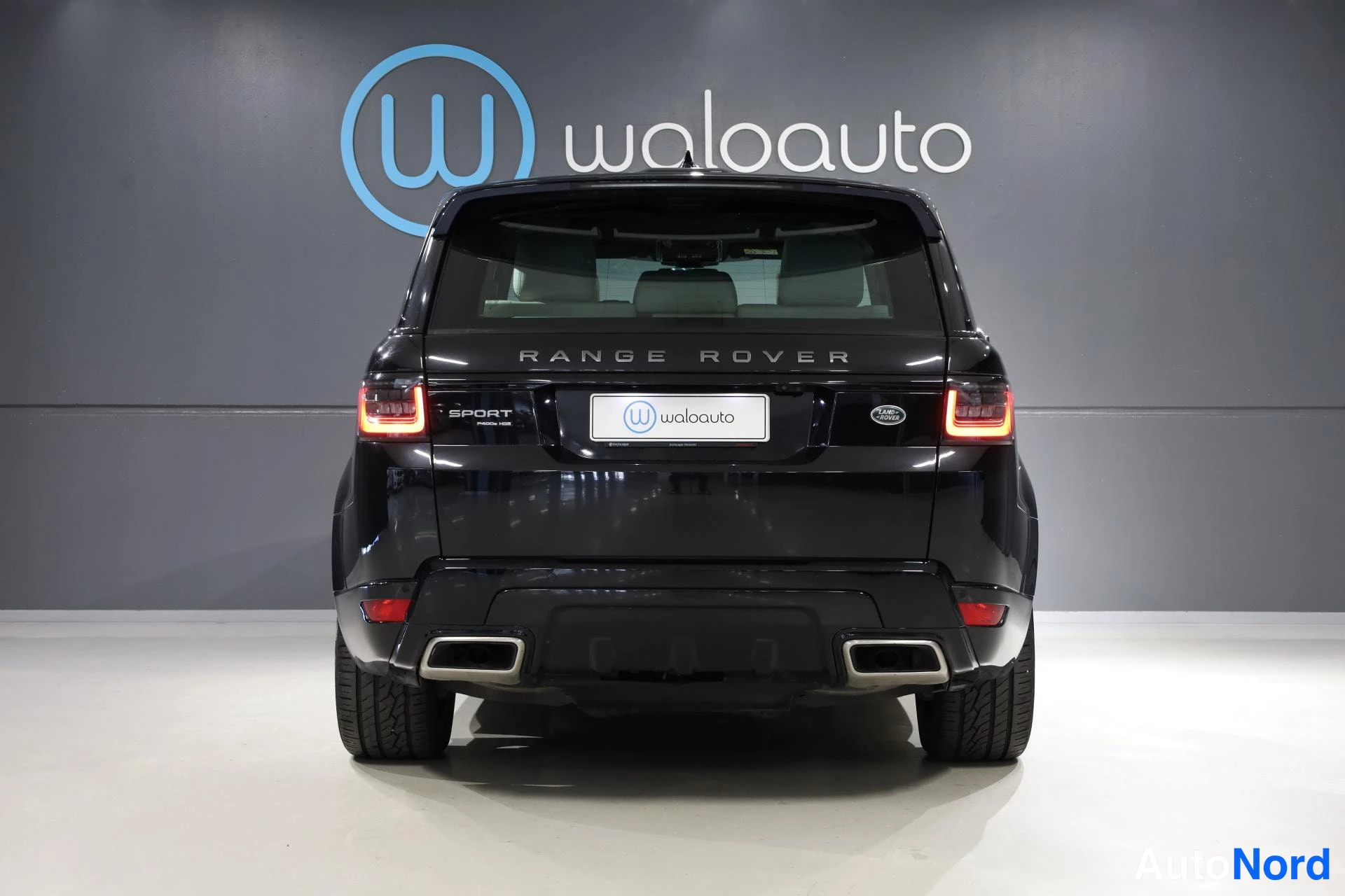 Musta Land Rover Range Rover Sport 2019, takaa, kuva 8