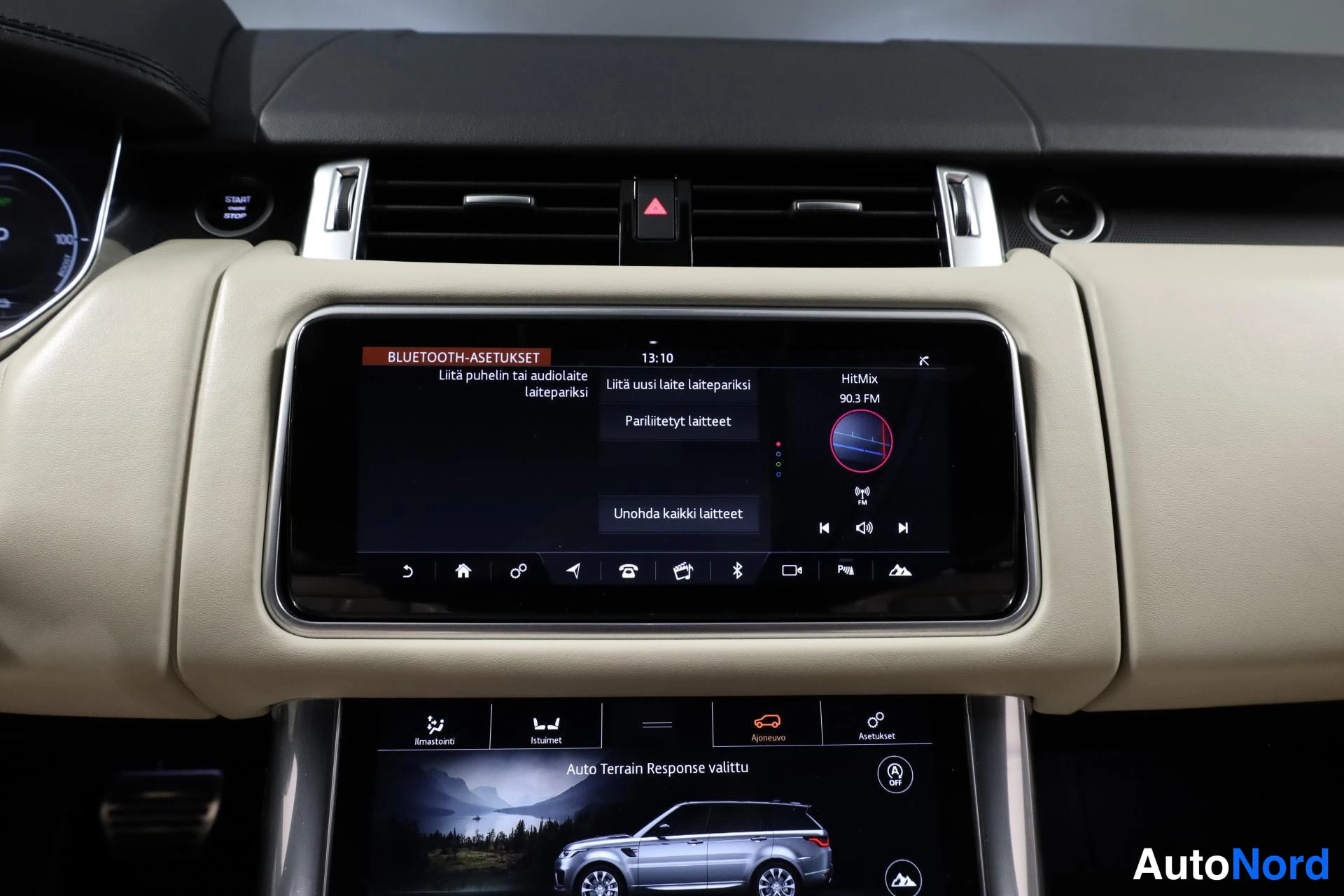Musta Land Rover Range Rover Sport 2019, yksityiskohta, kuva 24