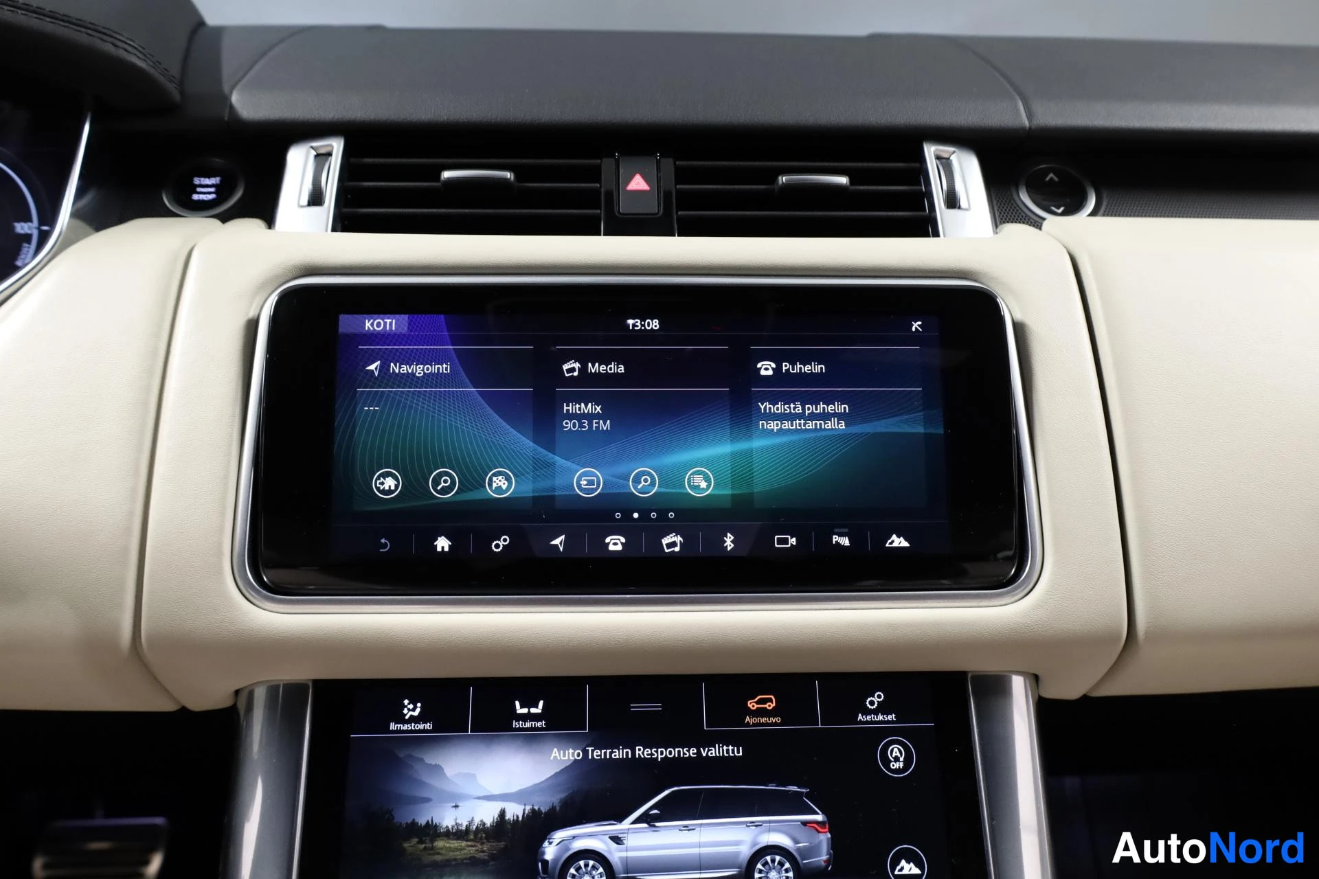 Musta Land Rover Range Rover Sport 2019, yksityiskohta, kuva 25
