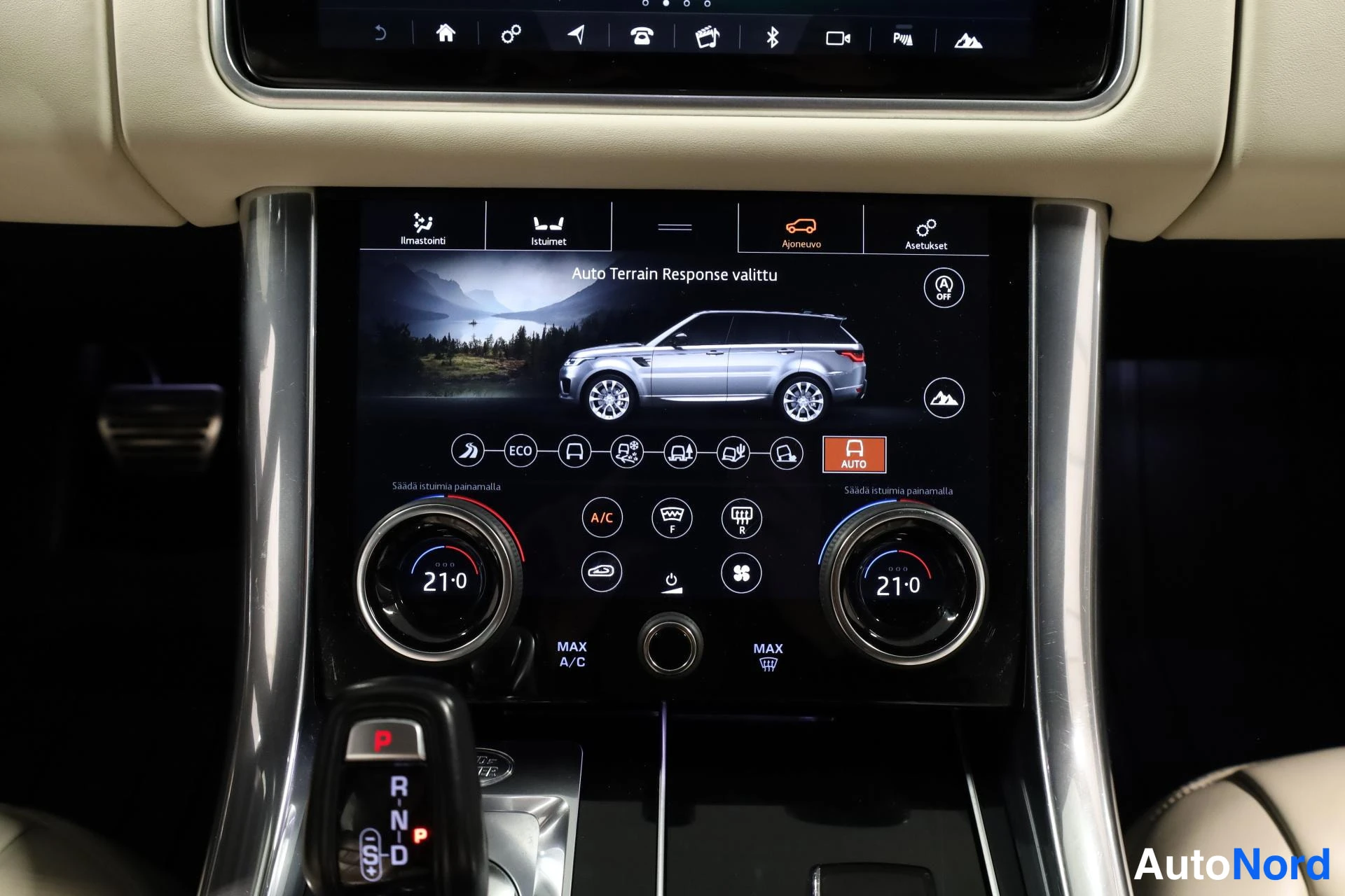 Musta Land Rover Range Rover Sport 2019, yksityiskohta, kuva 26