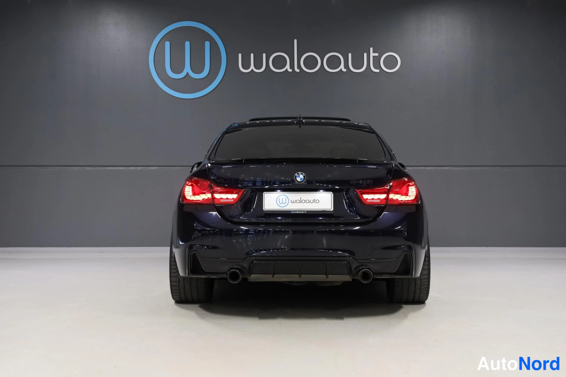 Musta BMW 440i xDrive 2016, takaa, kuva 8