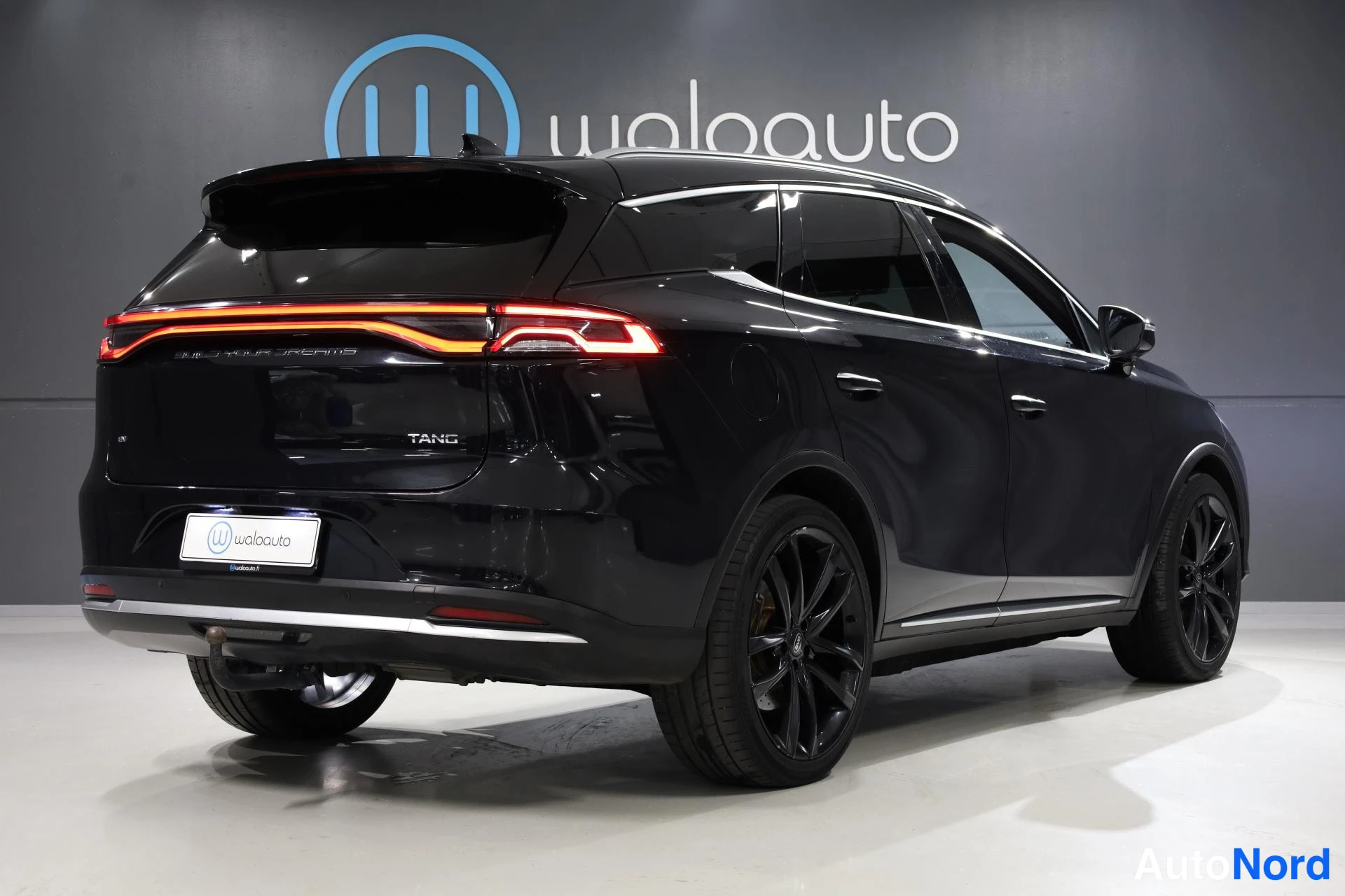 Musta BYD Tang 2023, takaviisto, kuva 7
