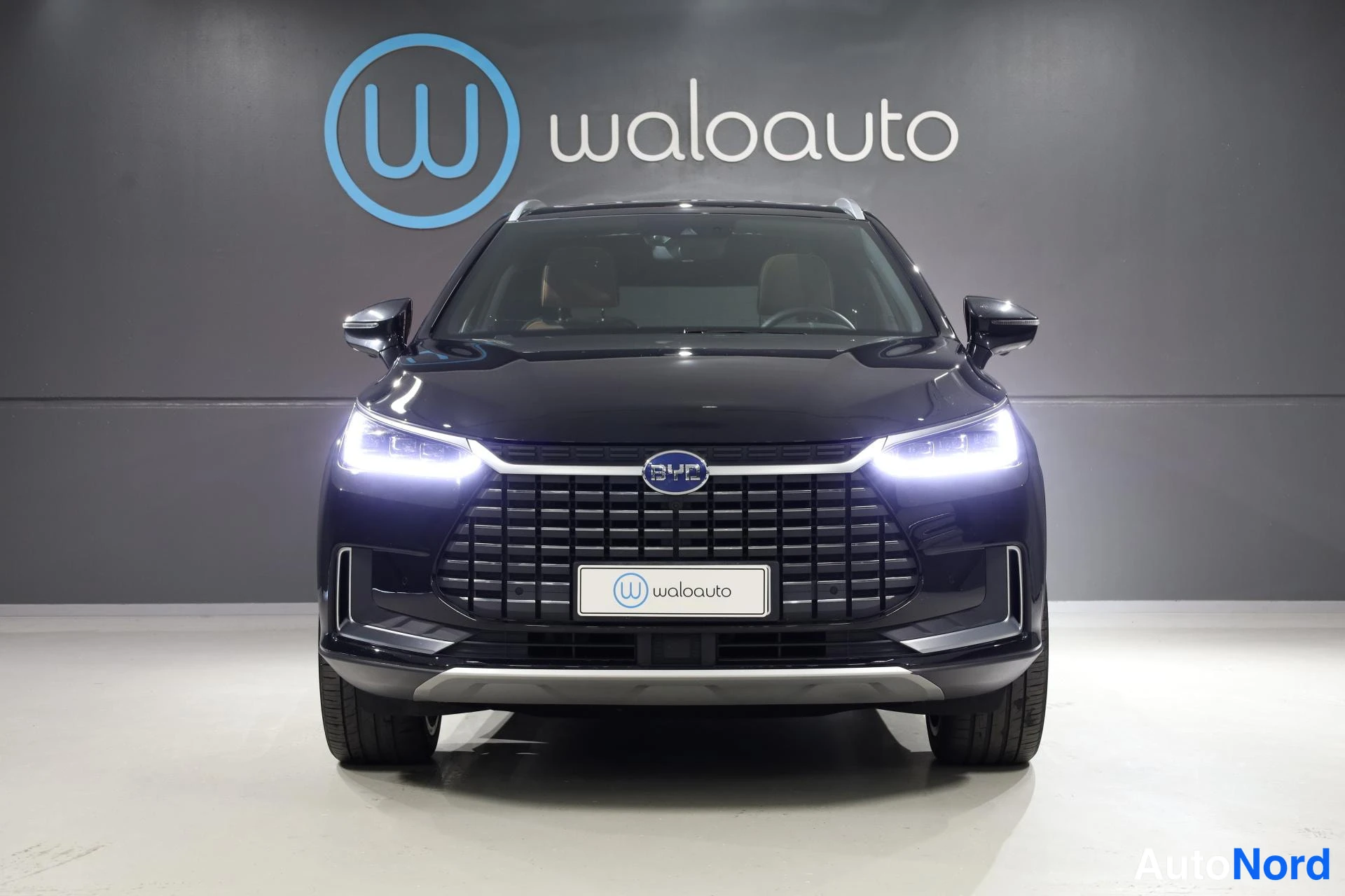 Musta BYD Tang 2023, edestä, kuva 5