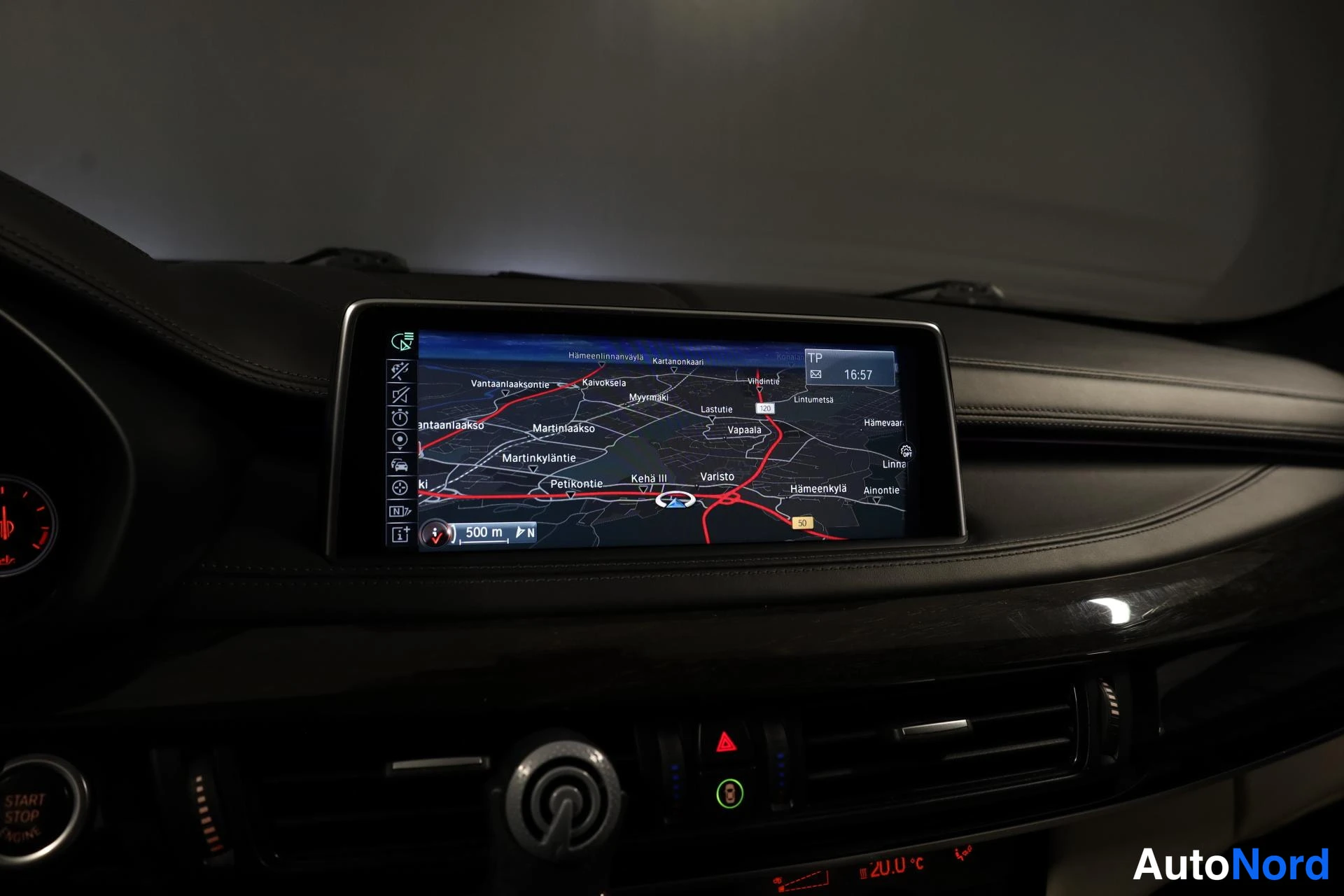 Harmaa BMW X6 2015, yksityiskohta, kuva 25