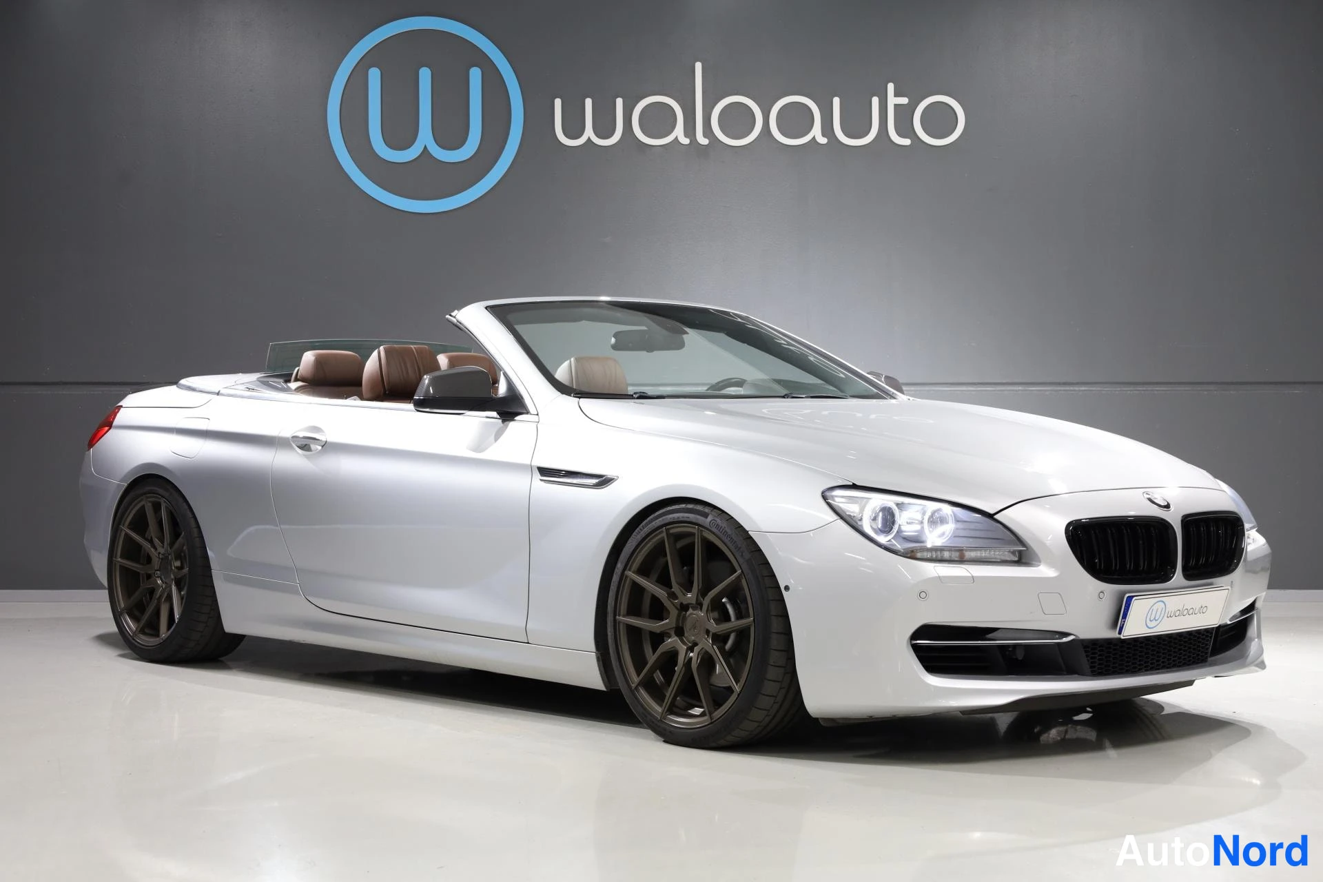 Hopea BMW 640i 2011, etuviisto, keula oikealle, kuva 3
