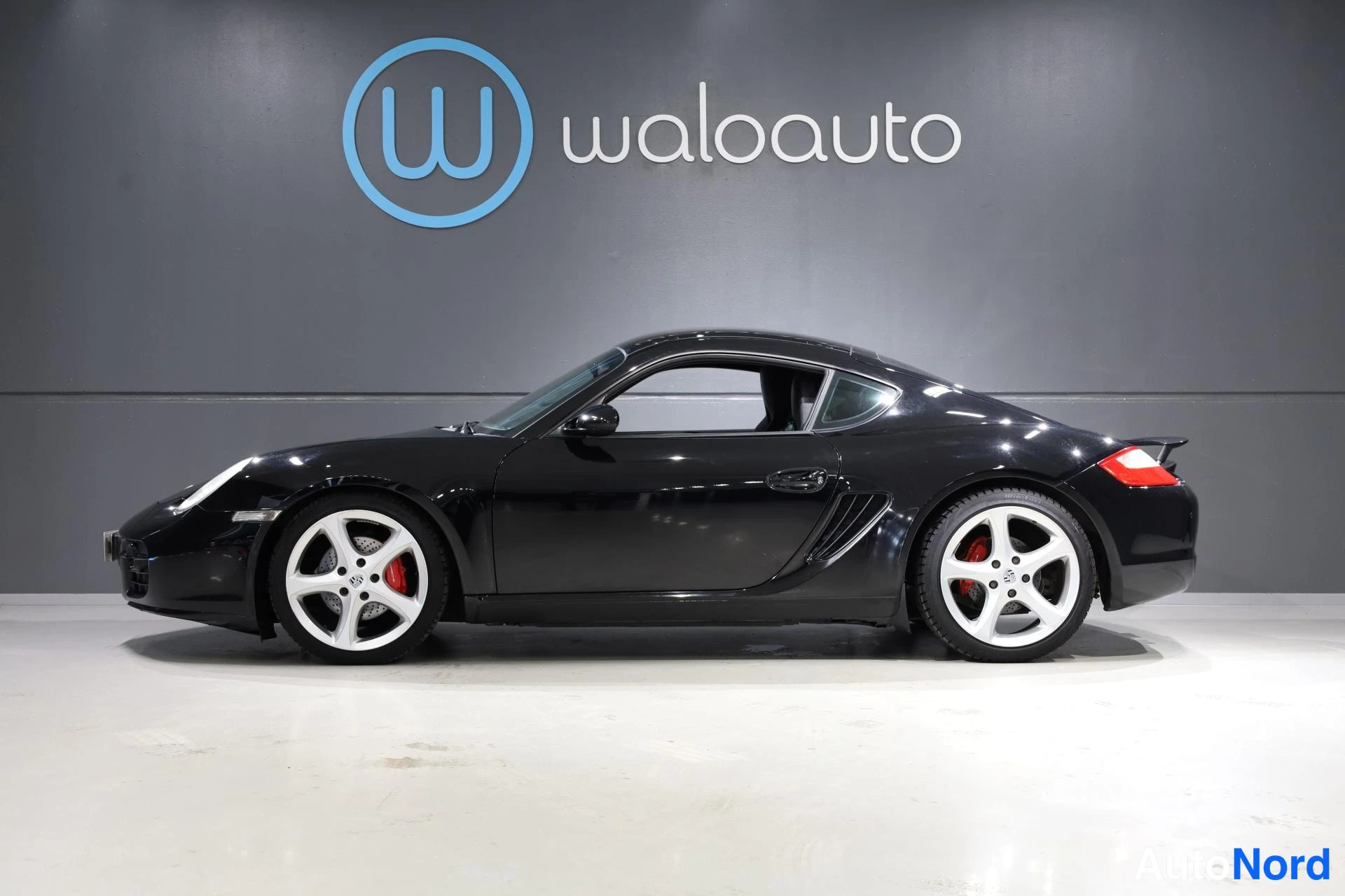 Musta Porsche Cayman 2006, takaviisto, kuva 5