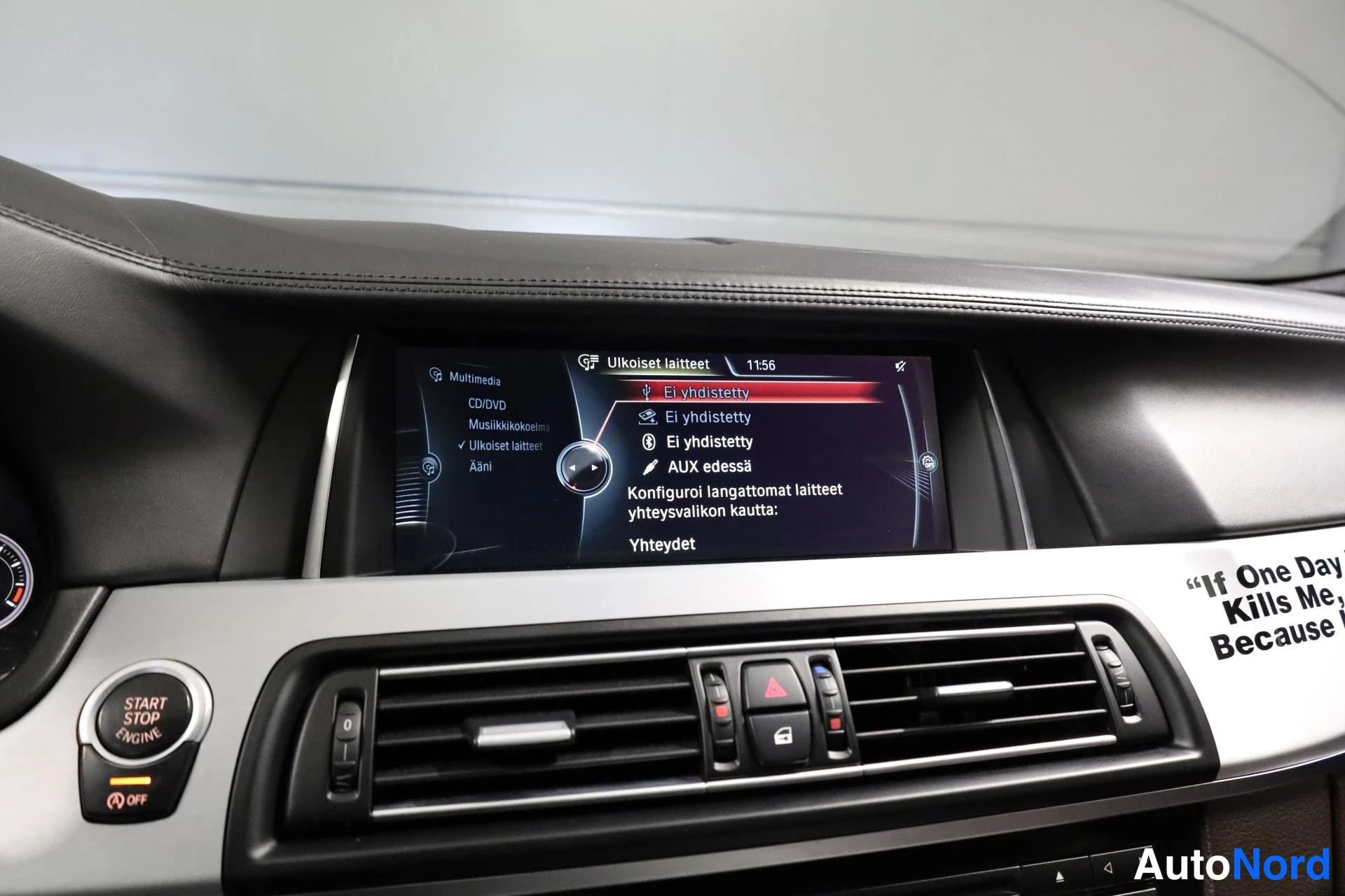 Valkoinen BMW M550d xDrive 2014, yksityiskohta, kuva 19