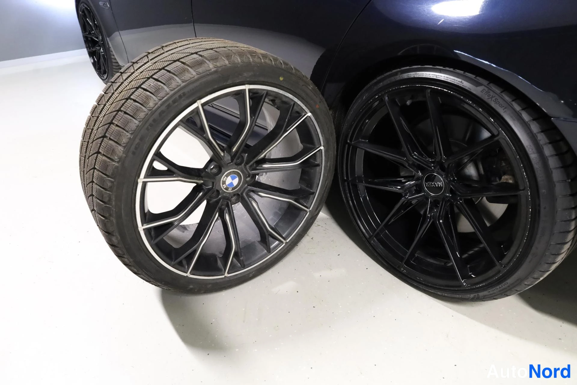 Musta BMW M550d xDrive 2014, yksityiskohta, kuva 32