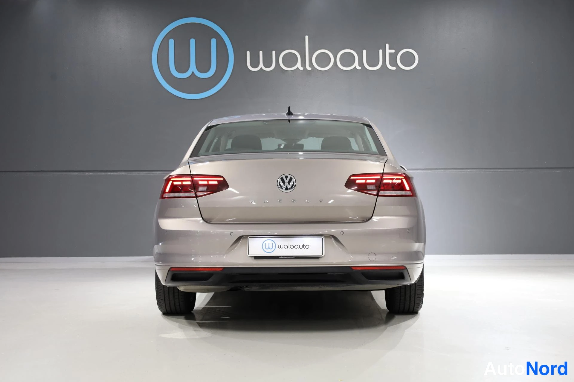 Harmaa Volkswagen Passat 2020, takaa, kuva 8