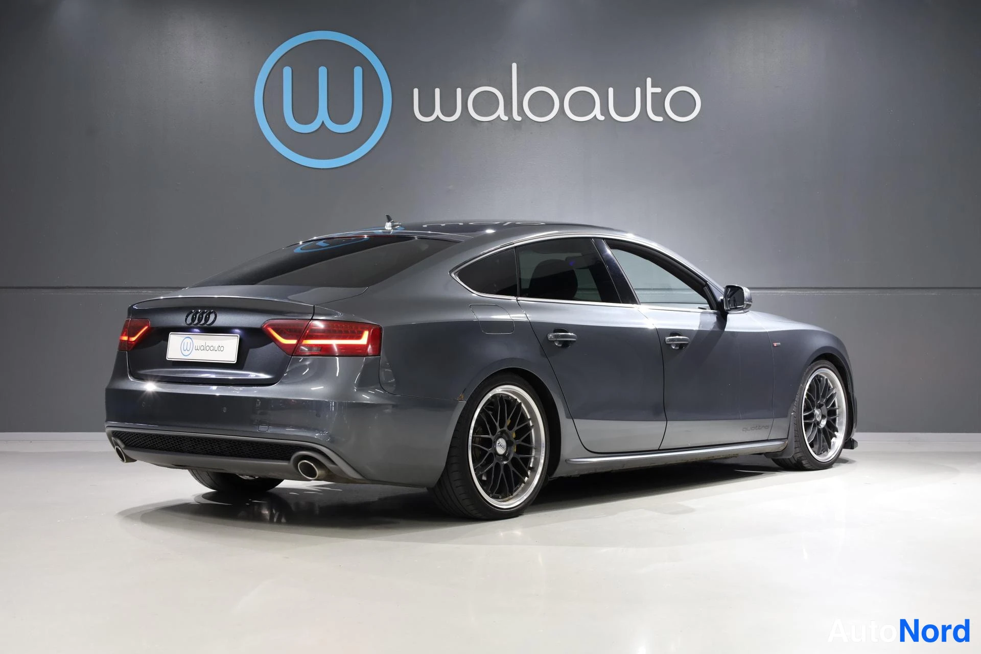 Harmaa Audi A5 2012, takaviisto, kuva 7