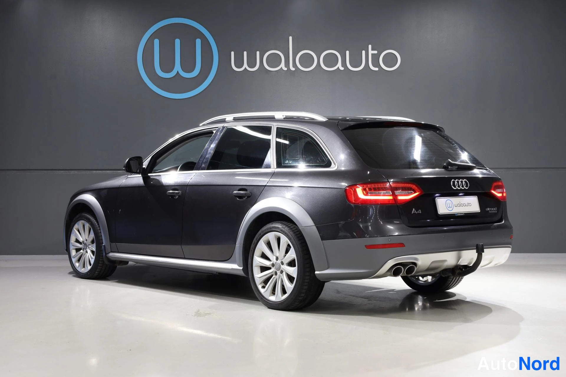 Harmaa Audi A4 allroad quattro 2015, takaviisto, kuva 6