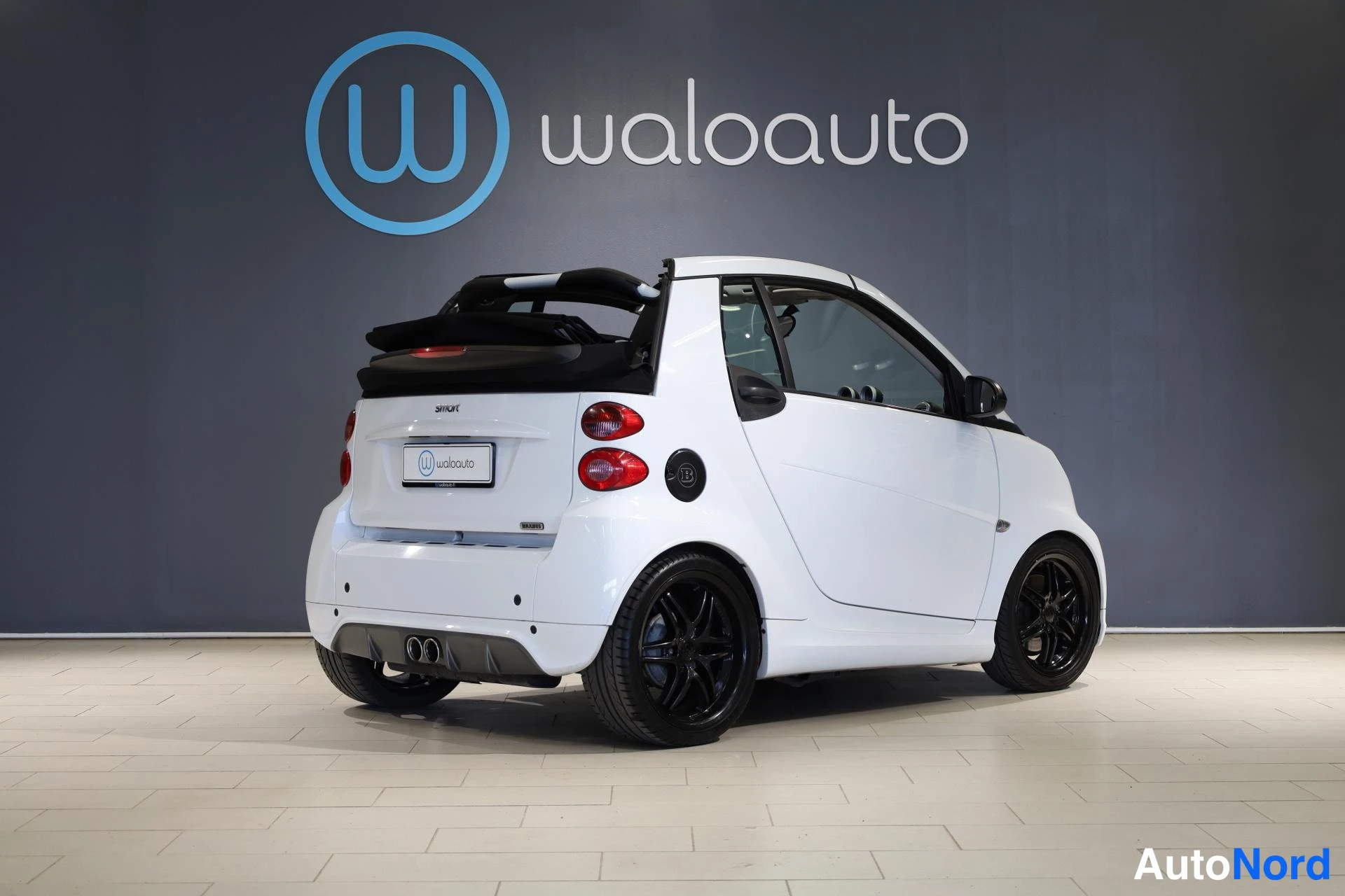 Valkoinen Smart Fortwo 2014, takaviisto, kuva 7