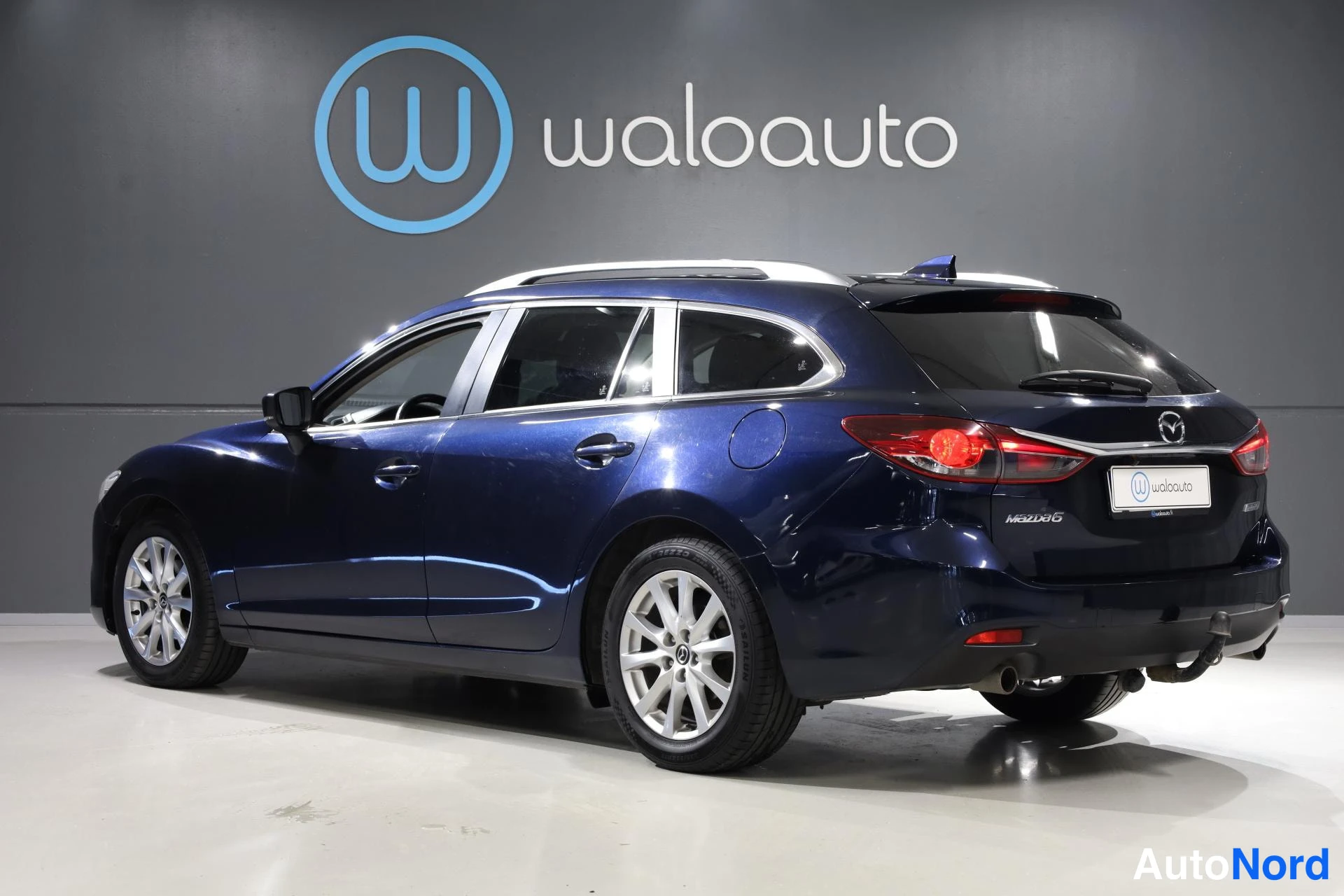 Sininen Mazda 6 2016, takaviisto, kuva 6