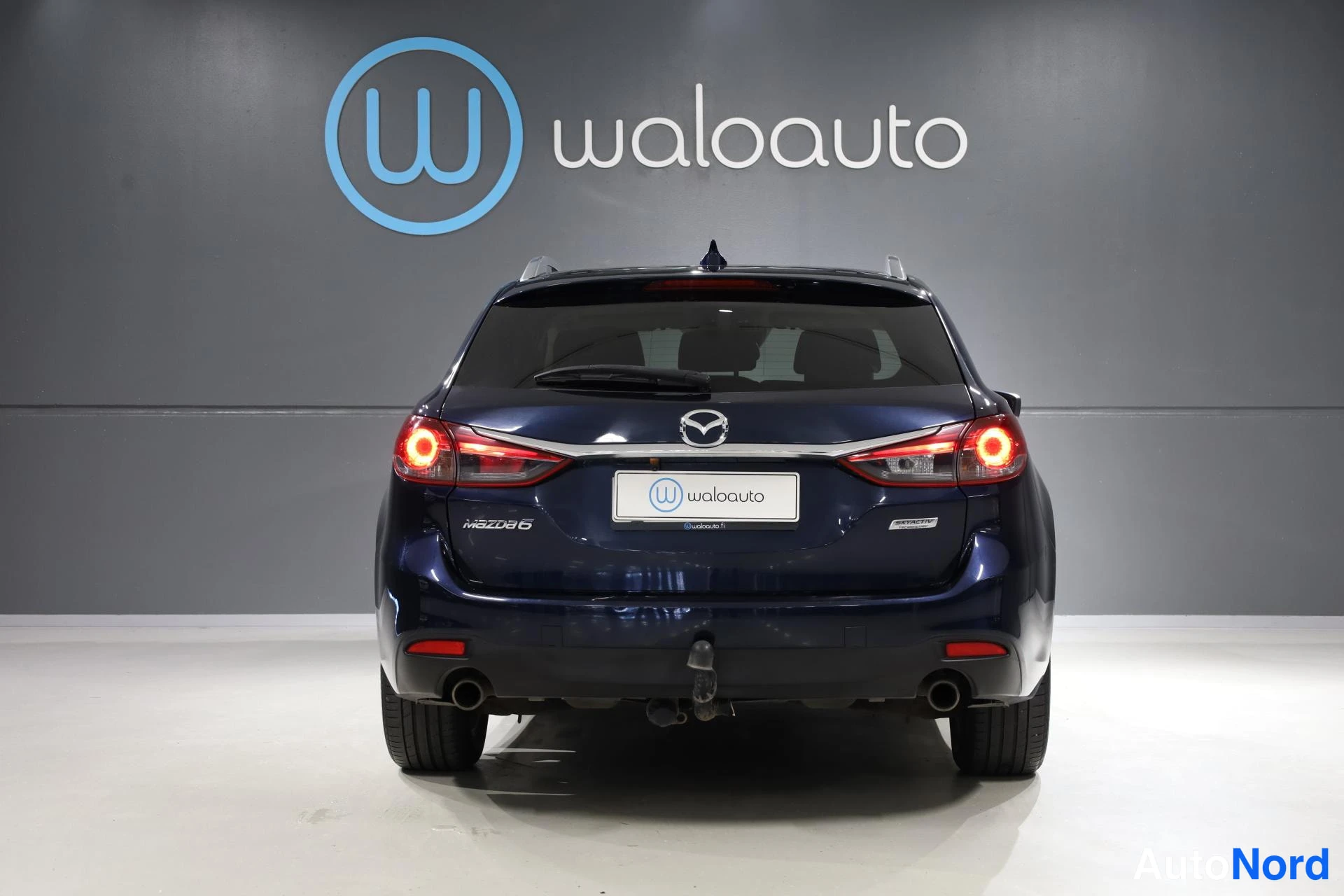 Sininen Mazda 6 2016, takaa, kuva 8