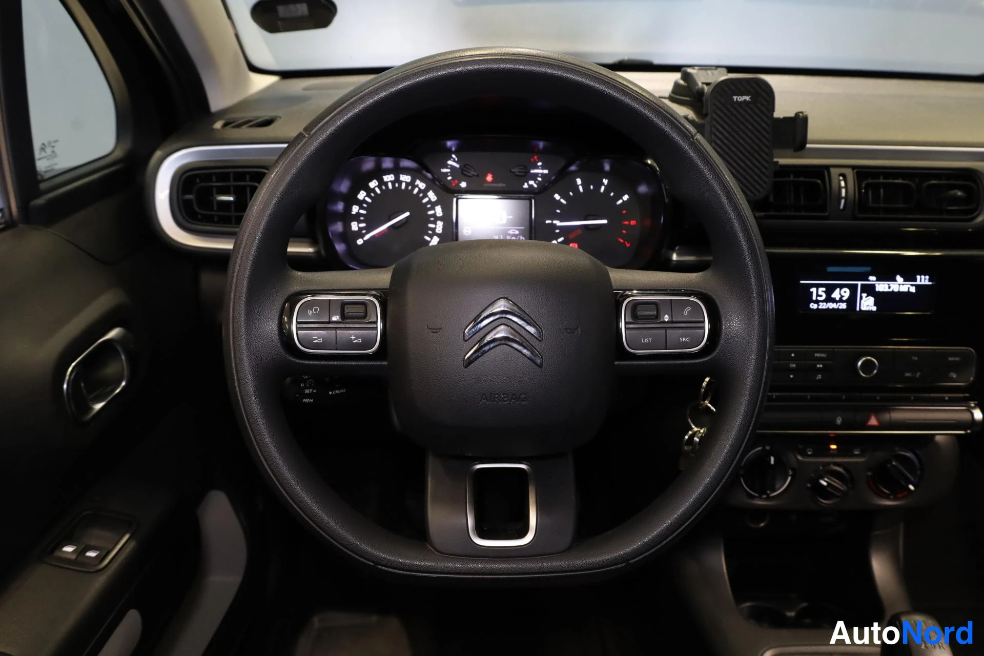 Musta Citroen C3 2018, yksityiskohta, kuva 13