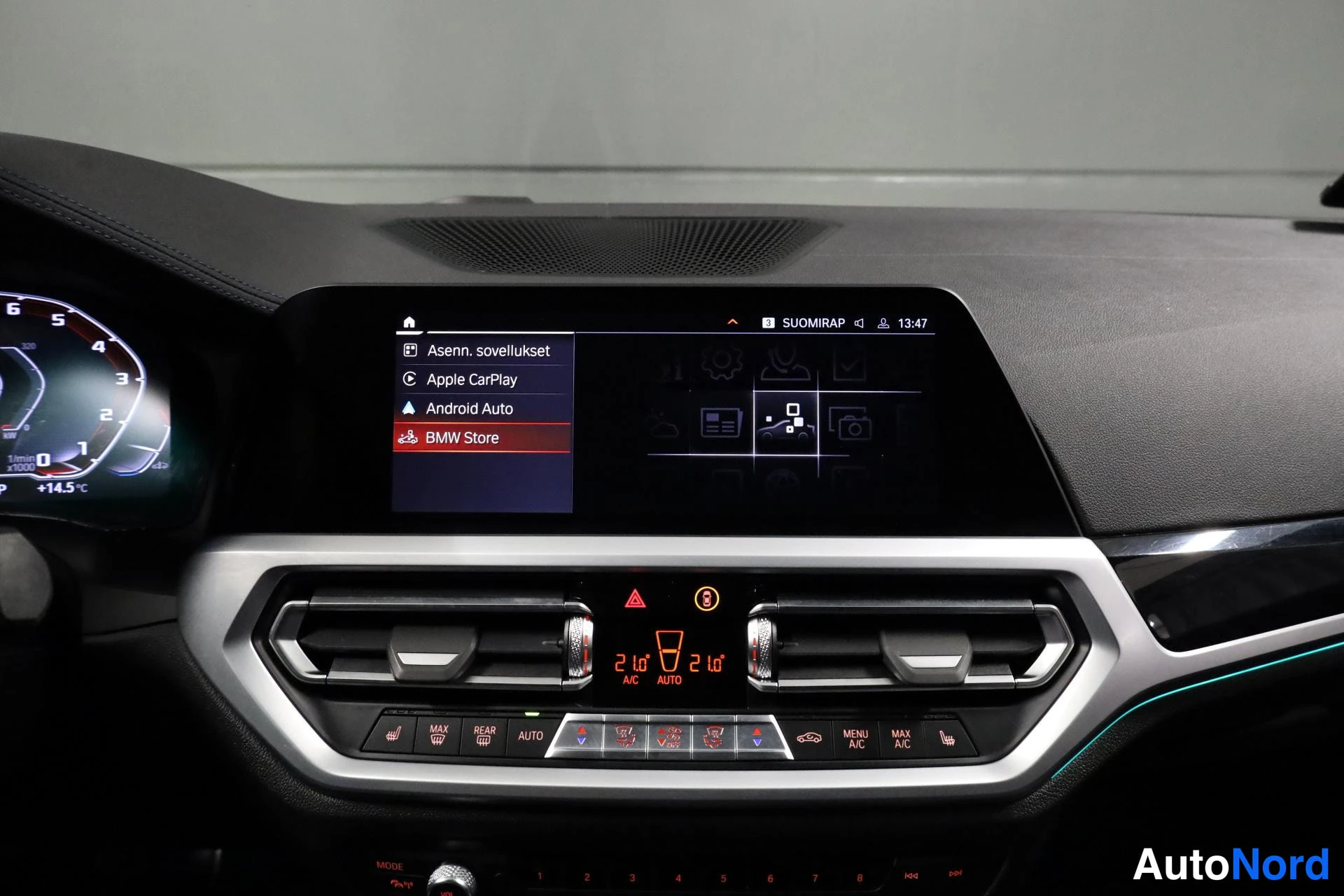 Harmaa BMW M340i xDrive 2020, yksityiskohta, kuva 26