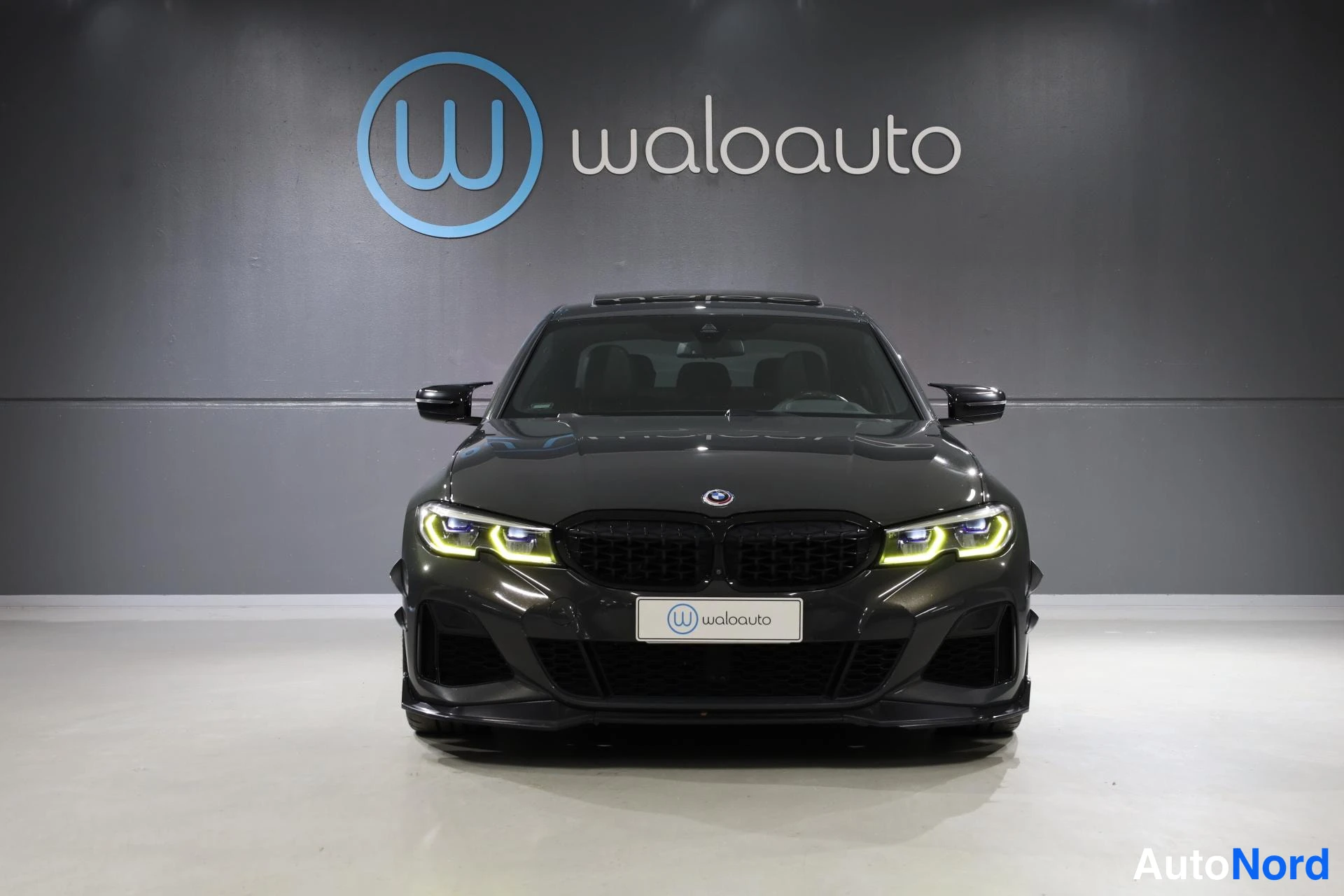 Harmaa BMW M340i xDrive 2020, edestä, kuva 3