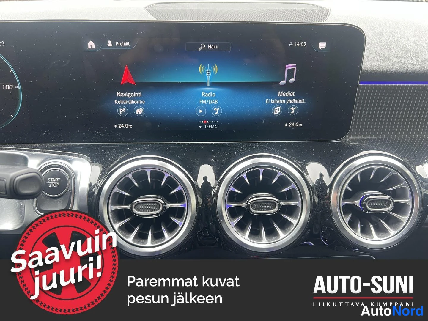 Musta Mercedes-Benz EQB 2024, yksityiskohta, kuva 9
