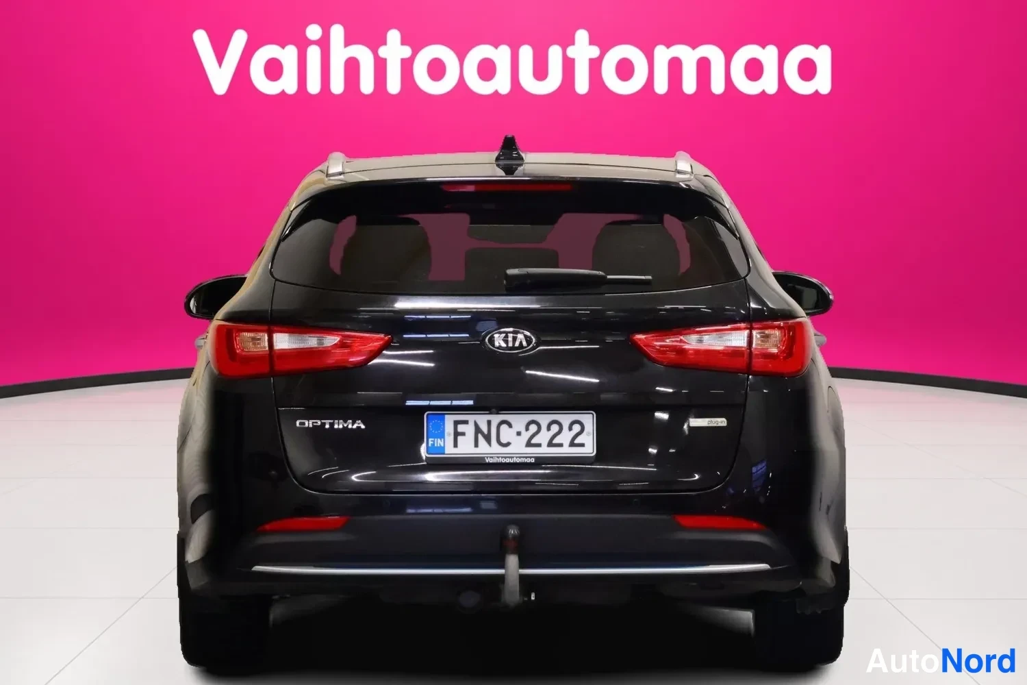 Musta Kia Optima 2018, takaa, kuva 8