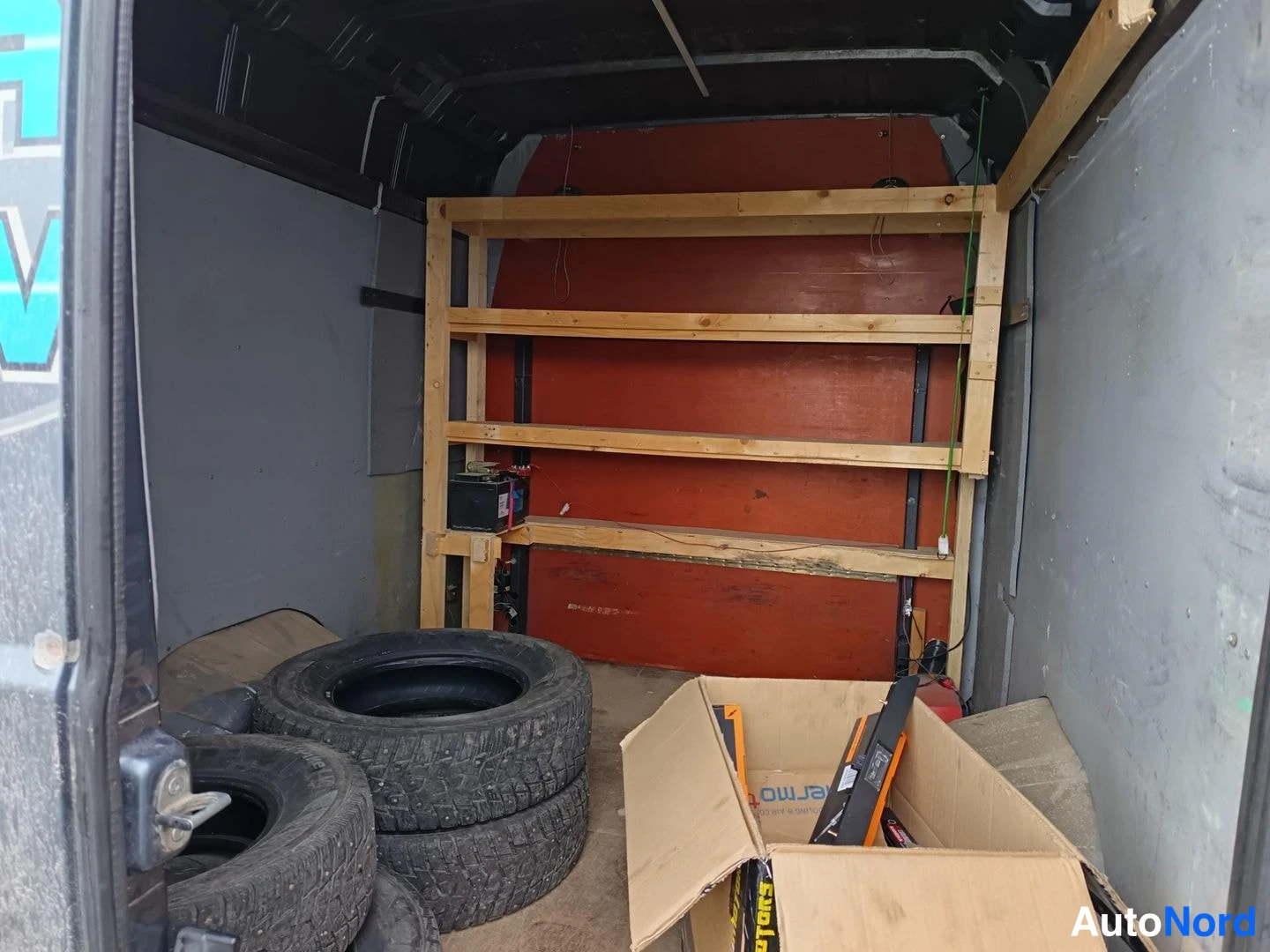 Harmaa Fiat Ducato 2008, tavaratila, kuva 6