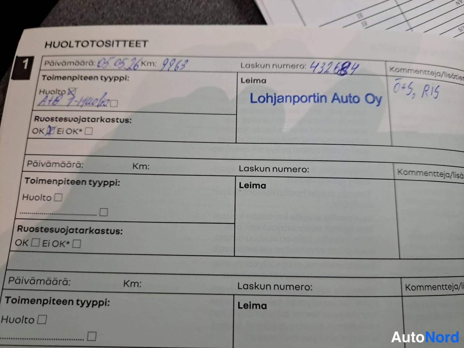 Valkoinen Renault Clio 2025, asiakirja, kuva 27