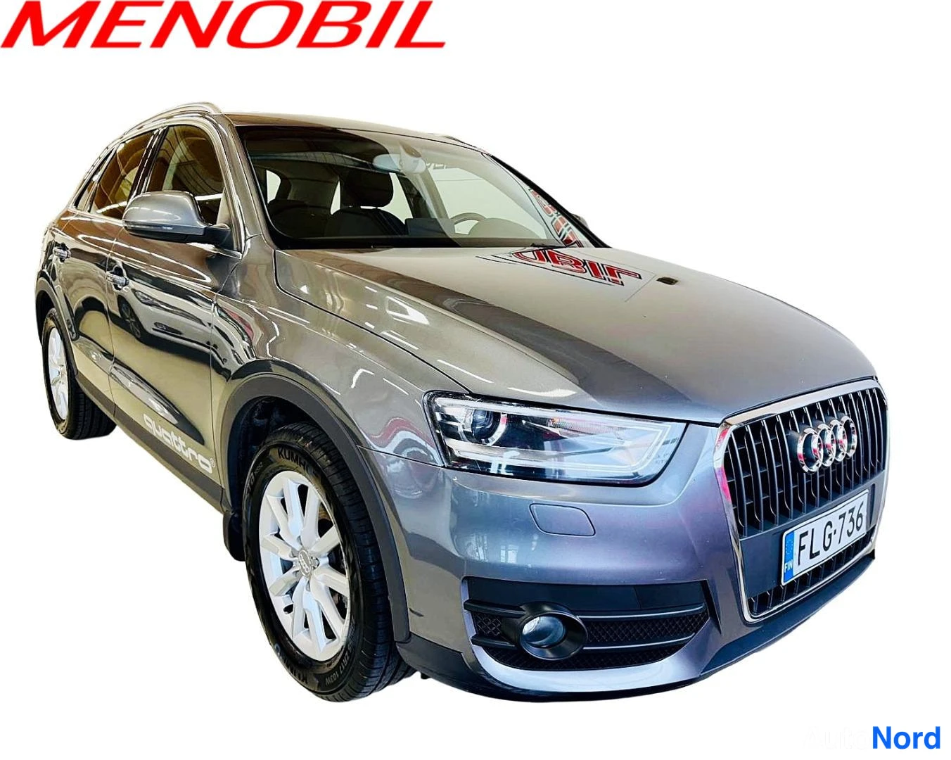 Audi Q3 2014, etuviisto, keula oikealle, kuva 2